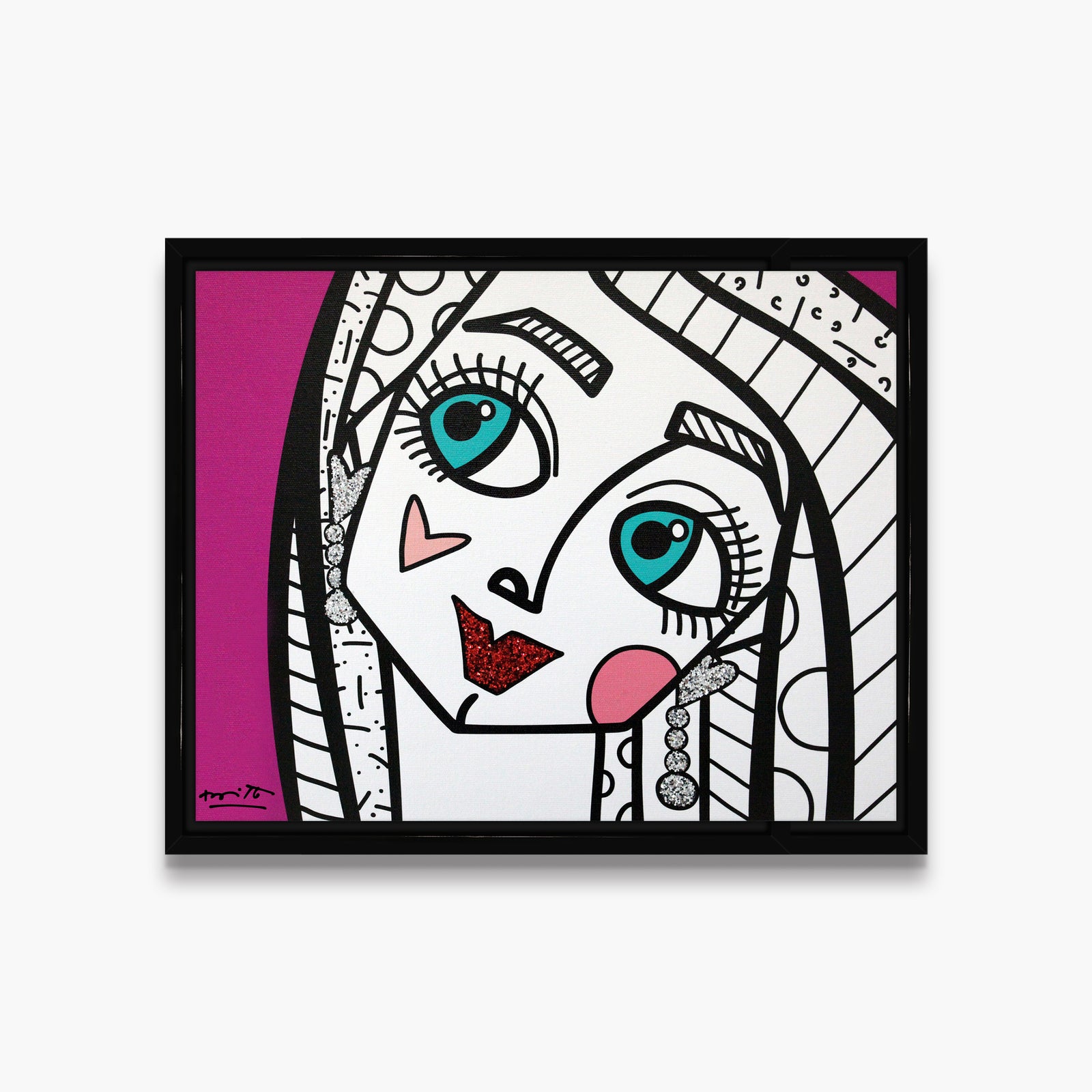 ok honey limited edition print  colorful decorative collectible gift idea