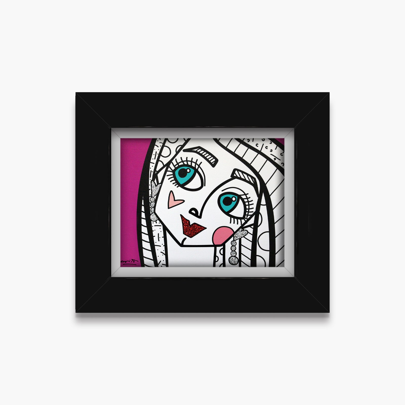 ok honey limited edition print  artistic colorful design collectible