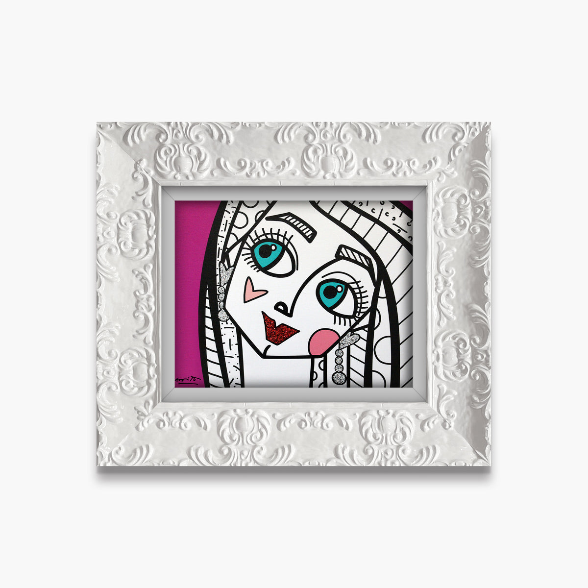 ok honey limited edition print  artistic colorful design collectible