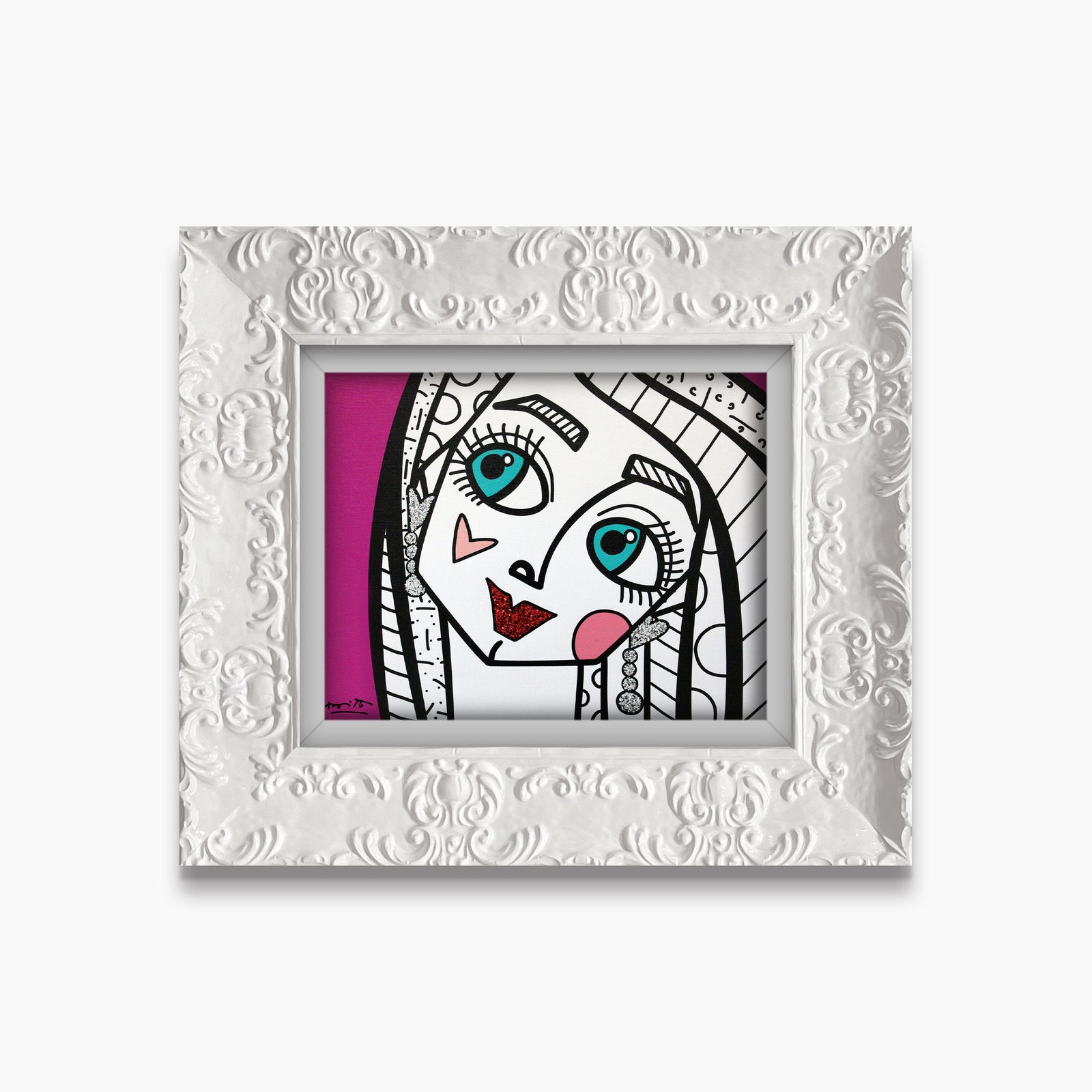 ok honey limited edition print  artistic colorful design collectible
