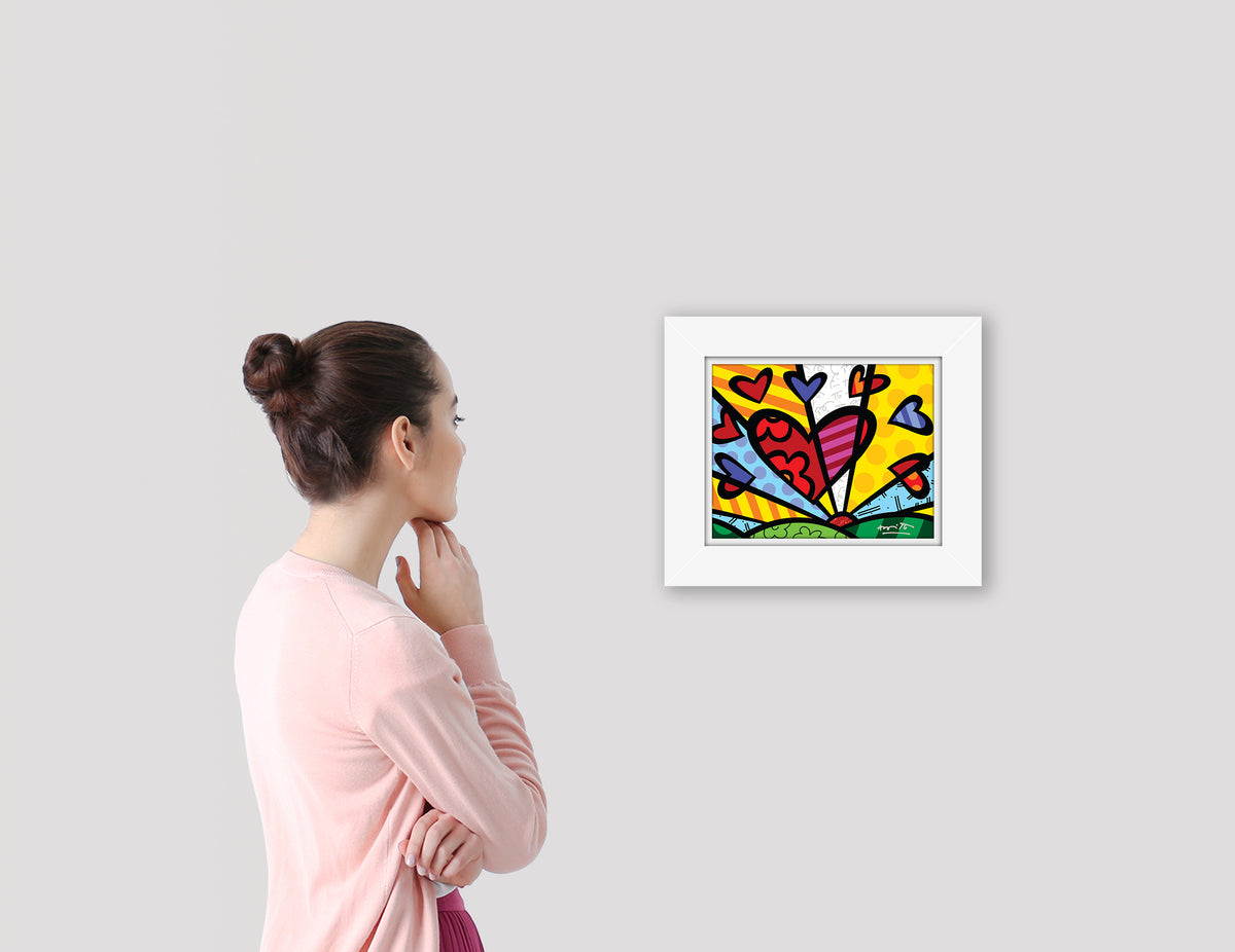 modern pop art new day limited edition print  vibrant home decor