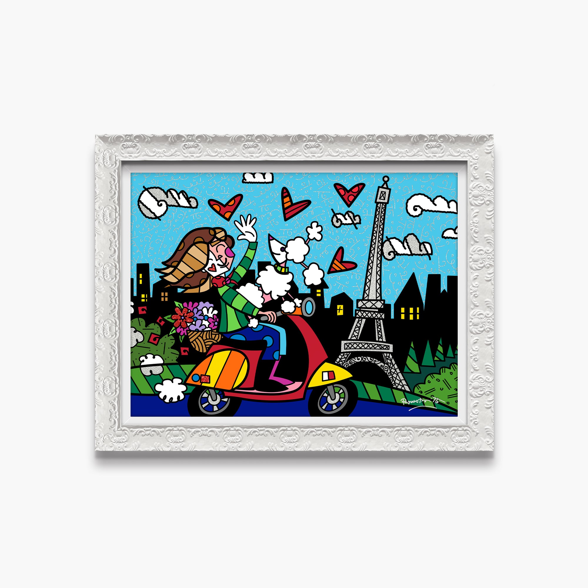 Love Paris - Limited Edition Print - Shop Britto