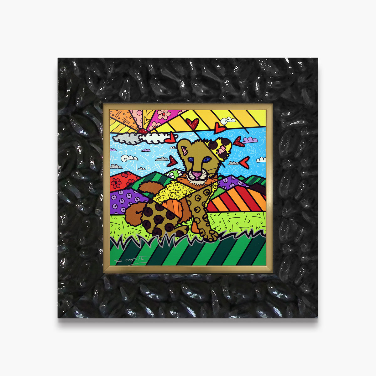 modern pop art karma limited edition print  vibrant home decor