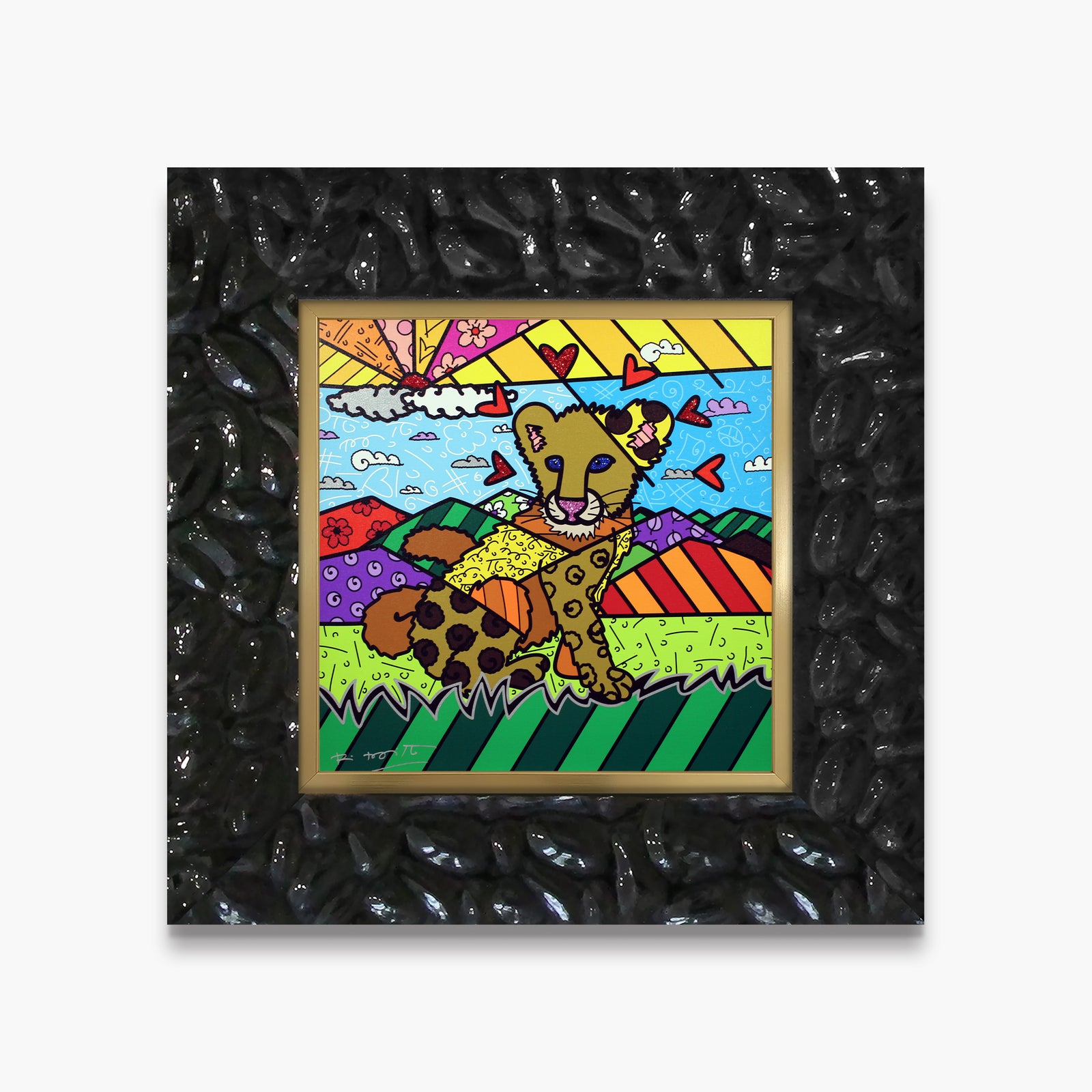 modern pop art karma limited edition print  vibrant home decor