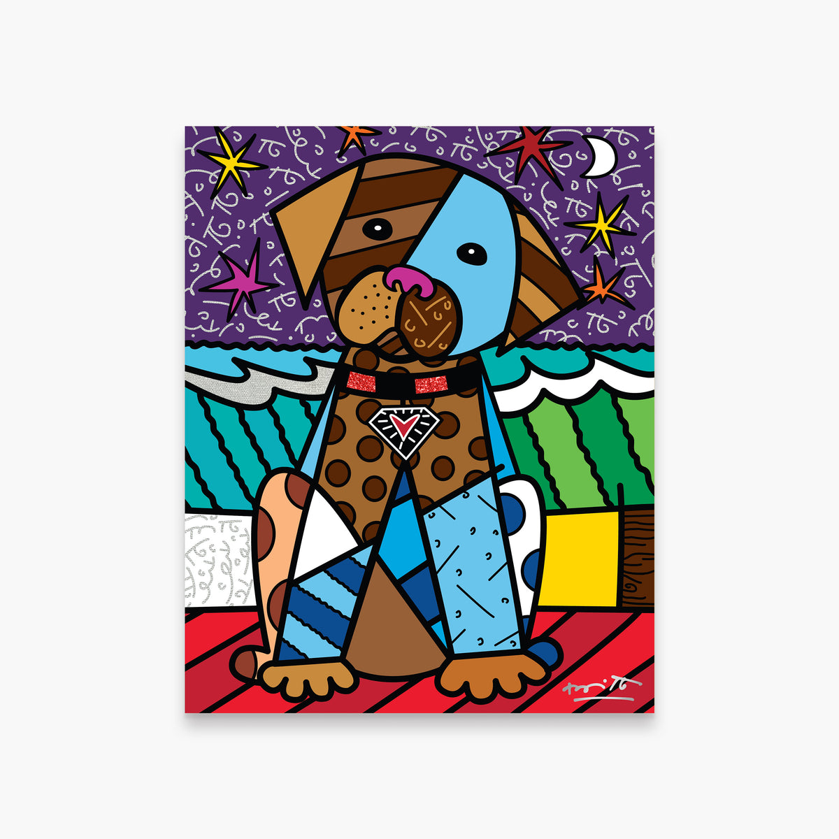 Midnight Dog - Limited Edition Print