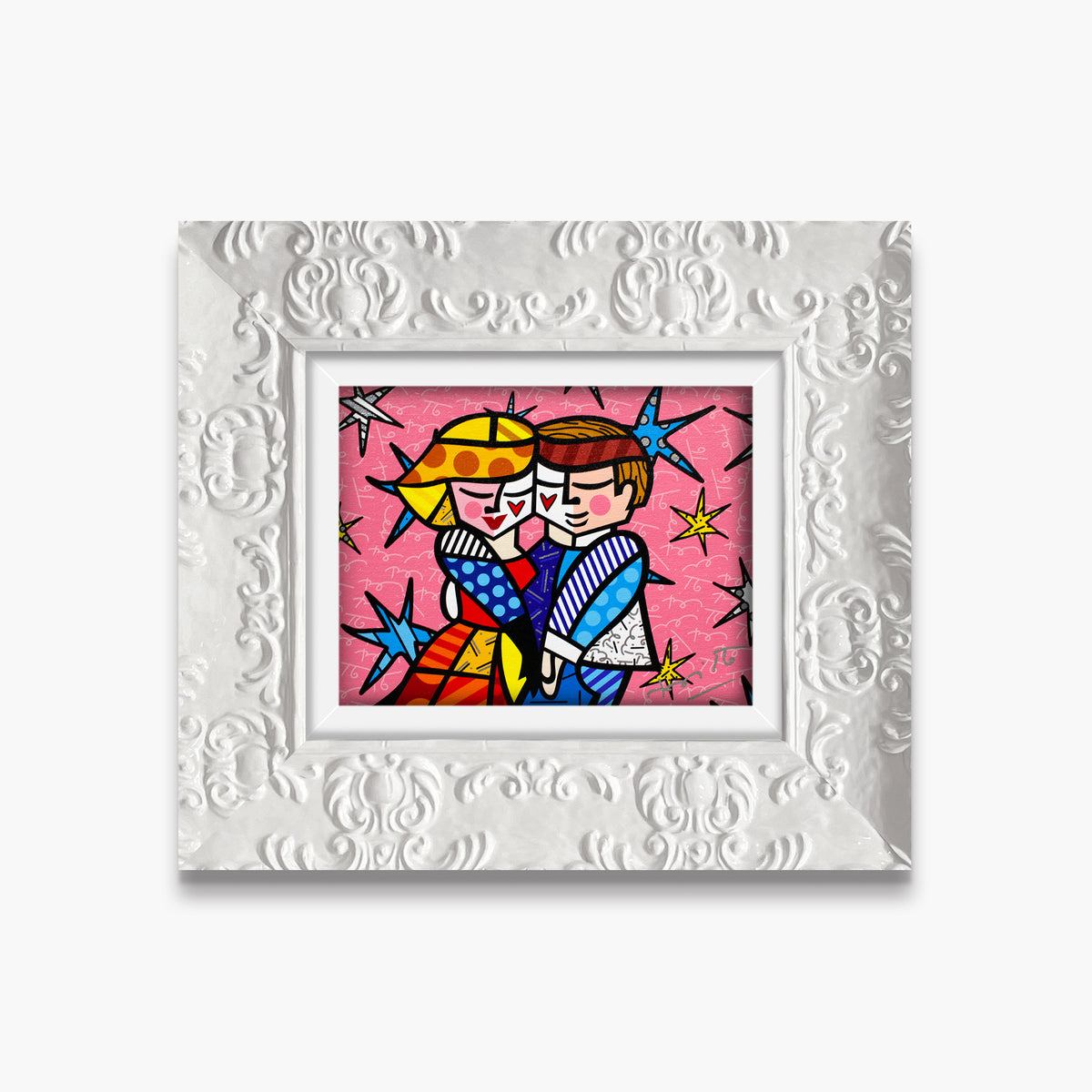 modern pop art pretty in pink limited edition  vibrant home decor