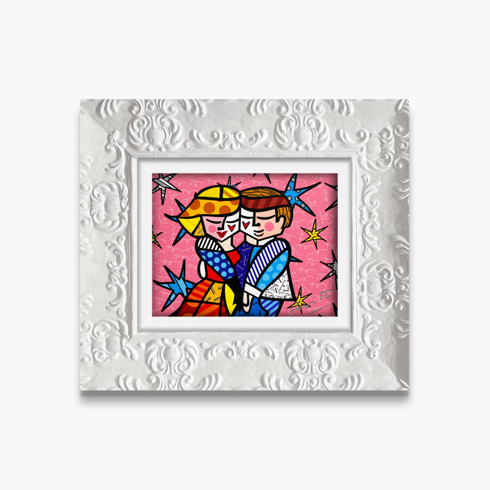 modern pop art pretty in pink limited edition  vibrant home decor