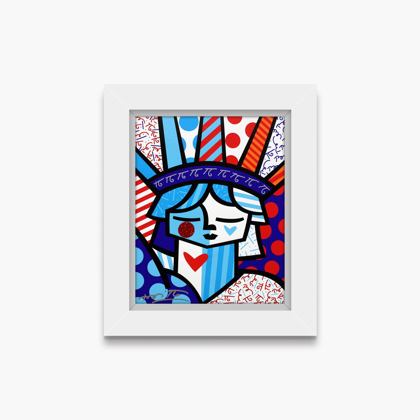 freedom limited edition print  artistic colorful design collectible