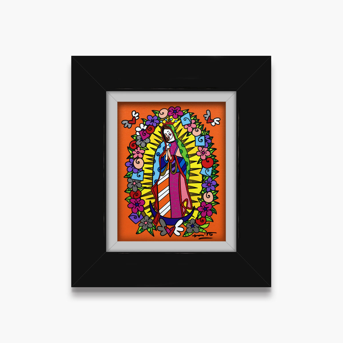 our lady limited edition print  artistic colorful design collectible