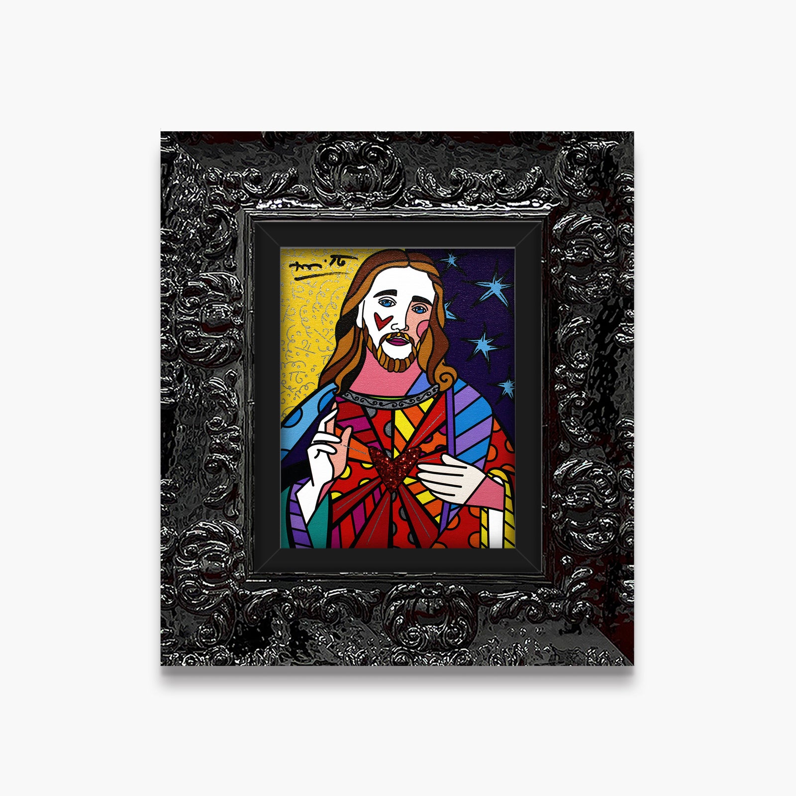 god limited edition digital print  colorful decorative collectible gift idea