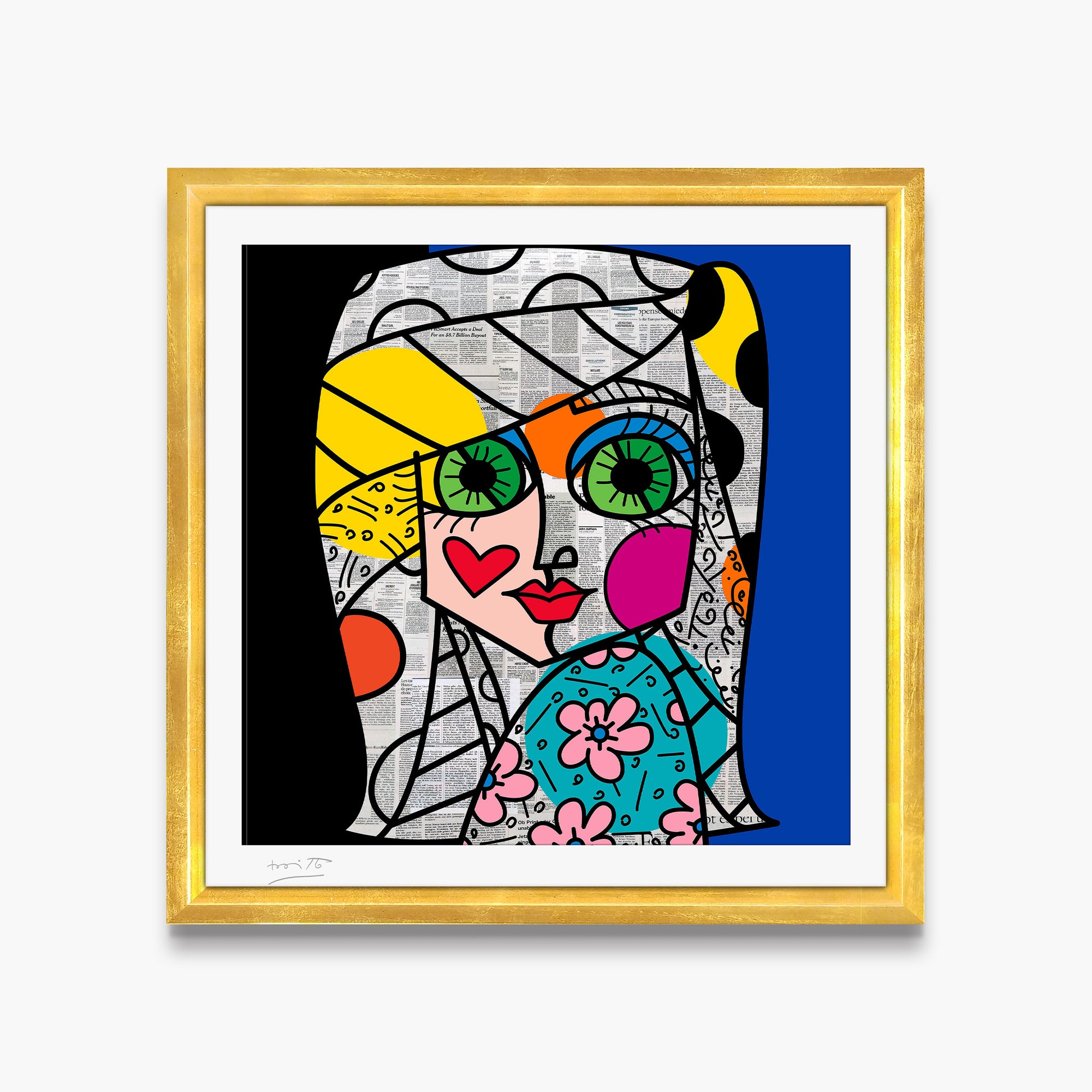 Green Eyes - Limited Edition Print - Shop Britto