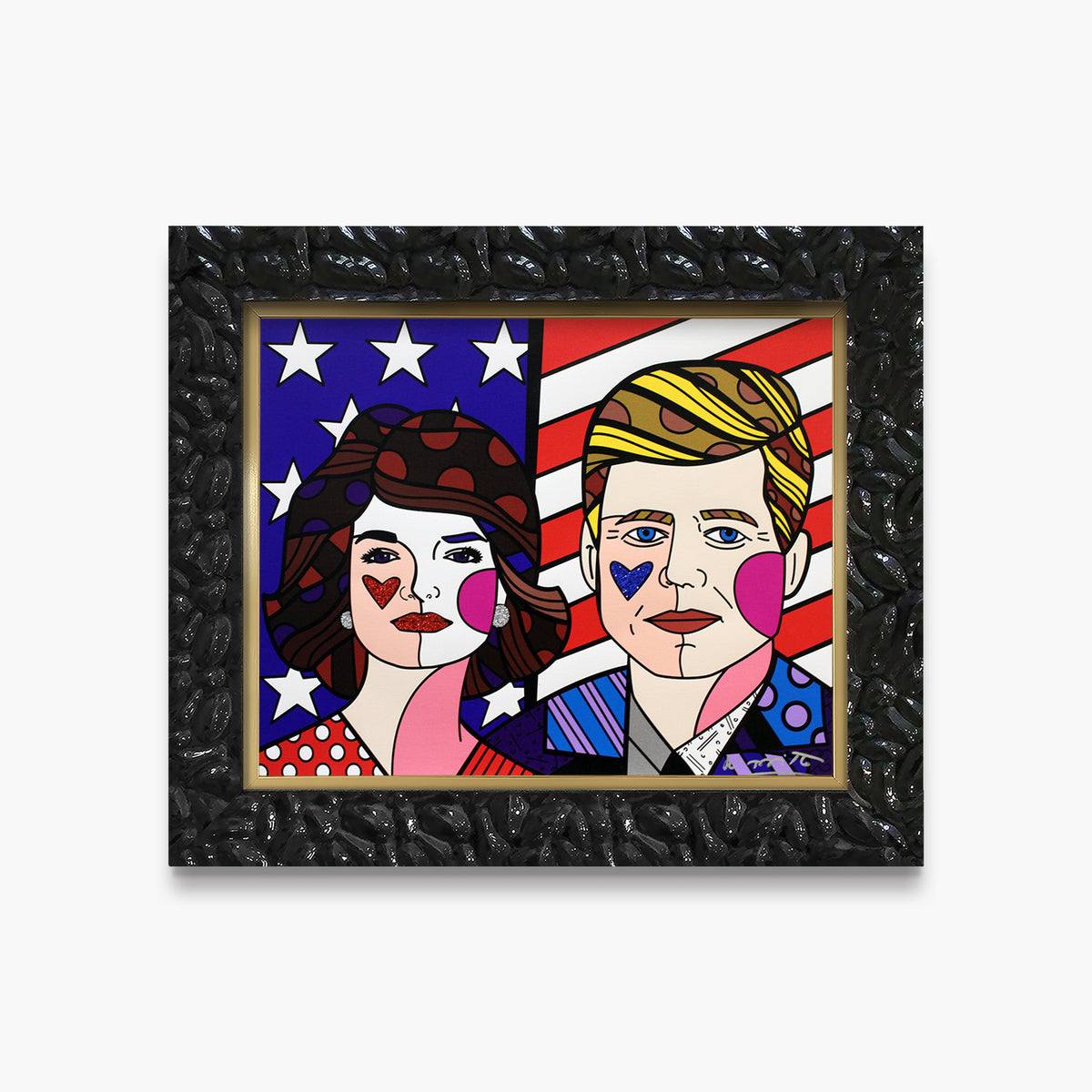 Romero Britto american dream limited edition print  contemporary pop art piece