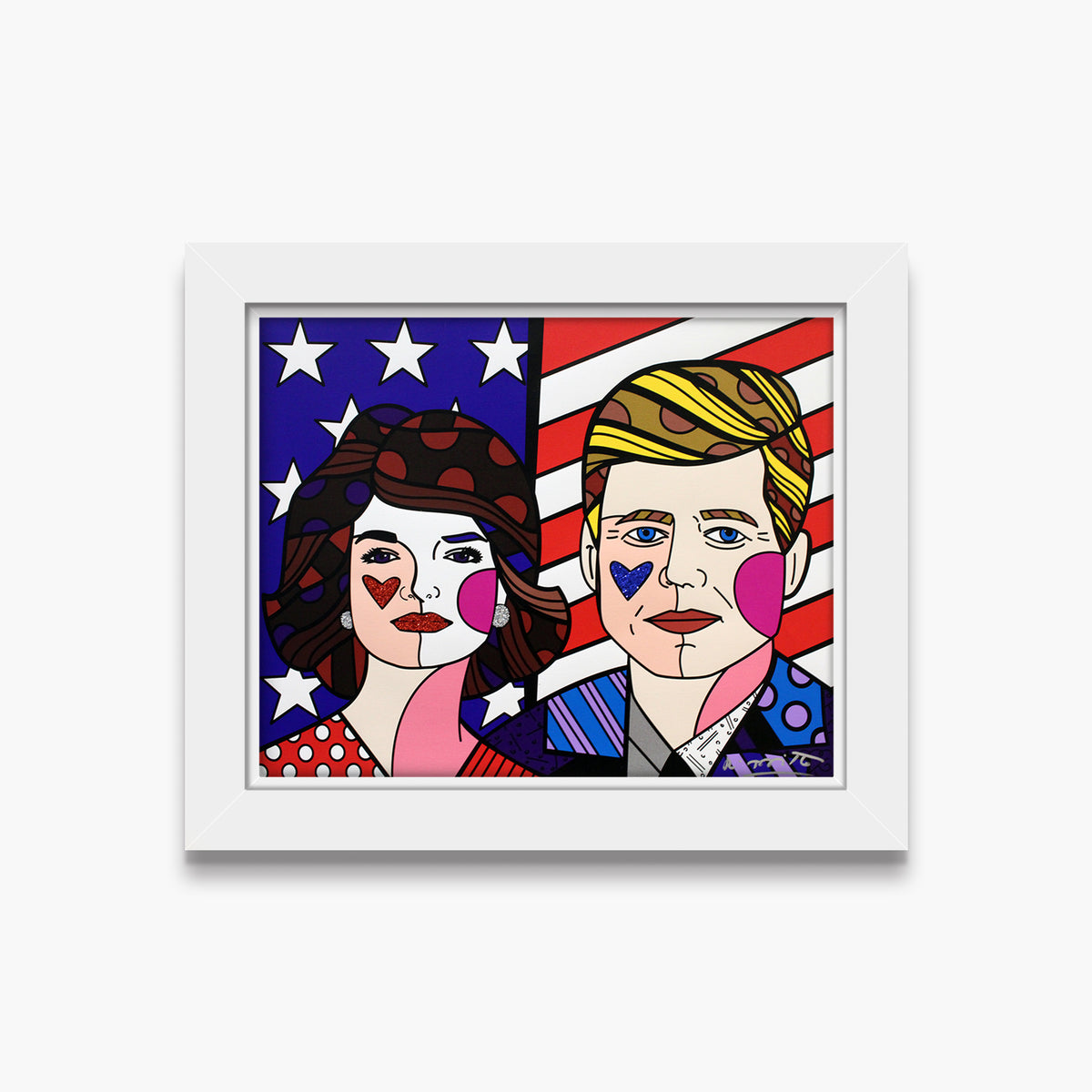 american dream limited edition print  colorful decorative collectible gift idea