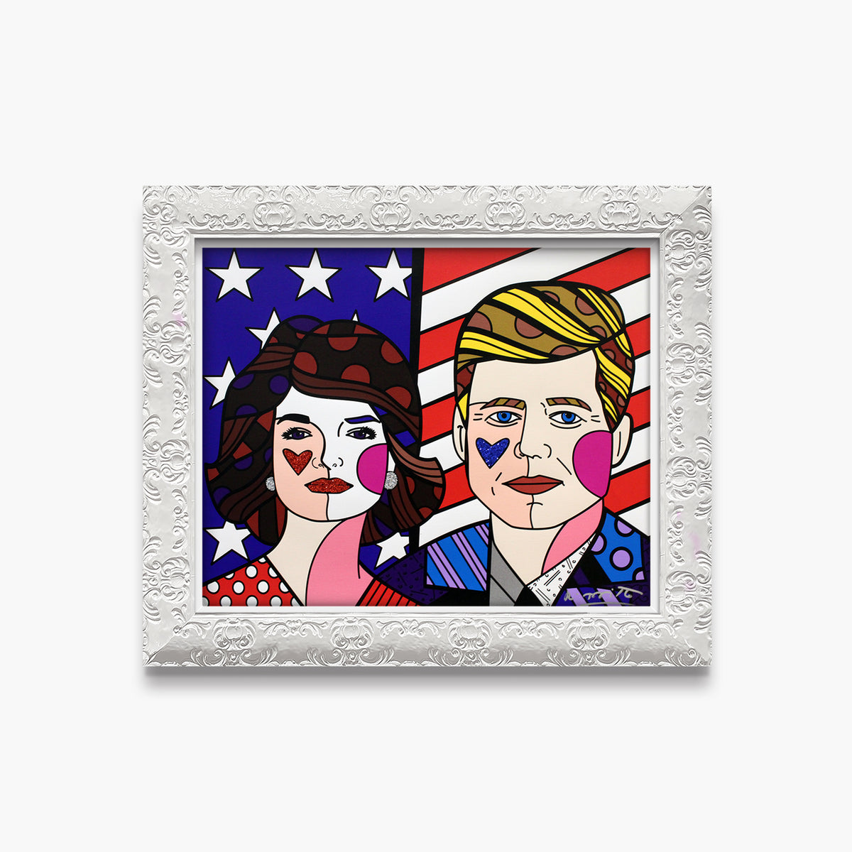 modern pop art american dream limited edition print  vibrant home decor