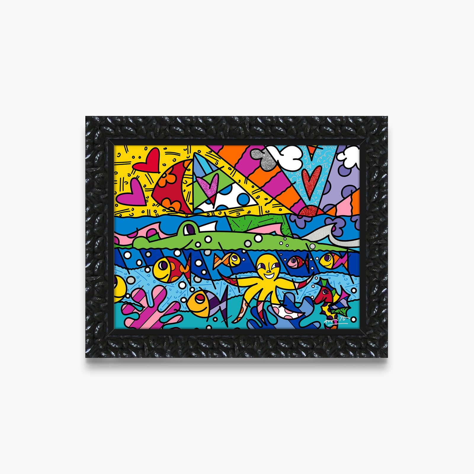 h2o limited edition print  artistic colorful design collectible