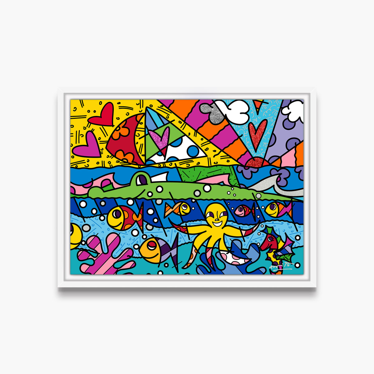 h2o limited edition print  colorful decorative collectible gift idea