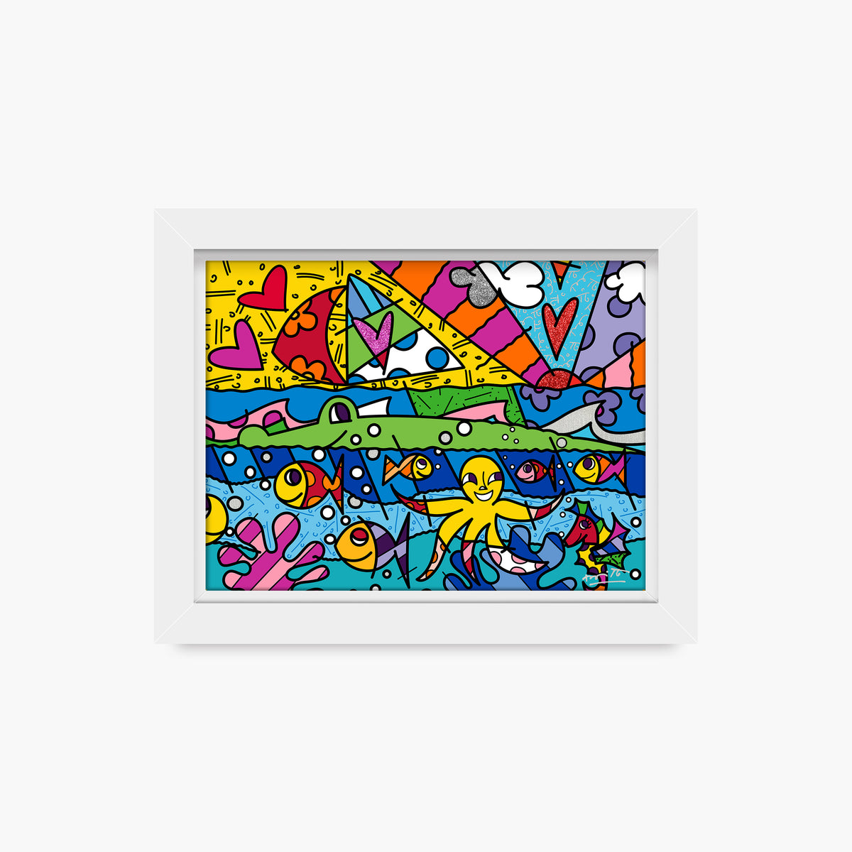h2o limited edition print  colorful decorative collectible gift idea