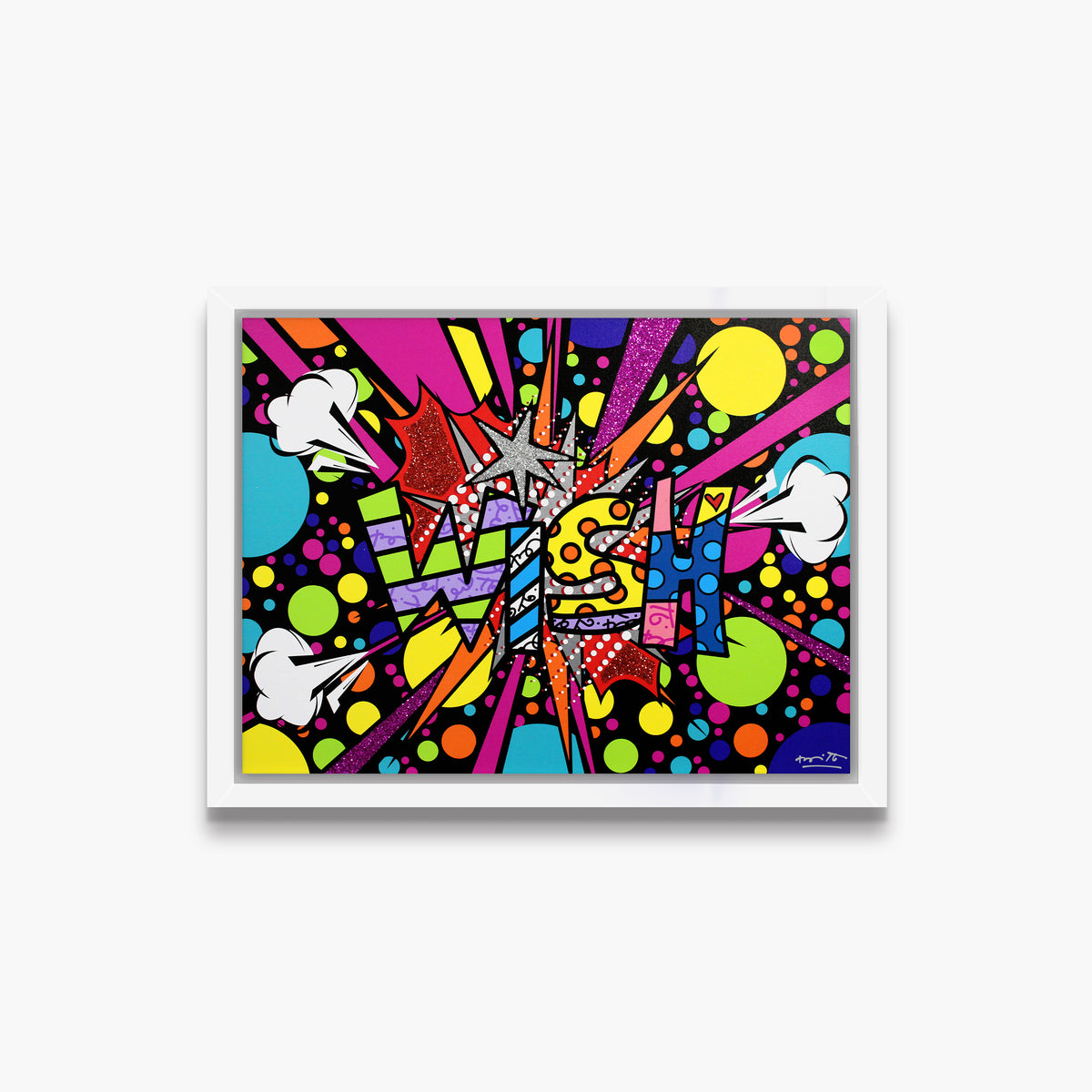 modern pop art big bang dream limited edition  vibrant home decor