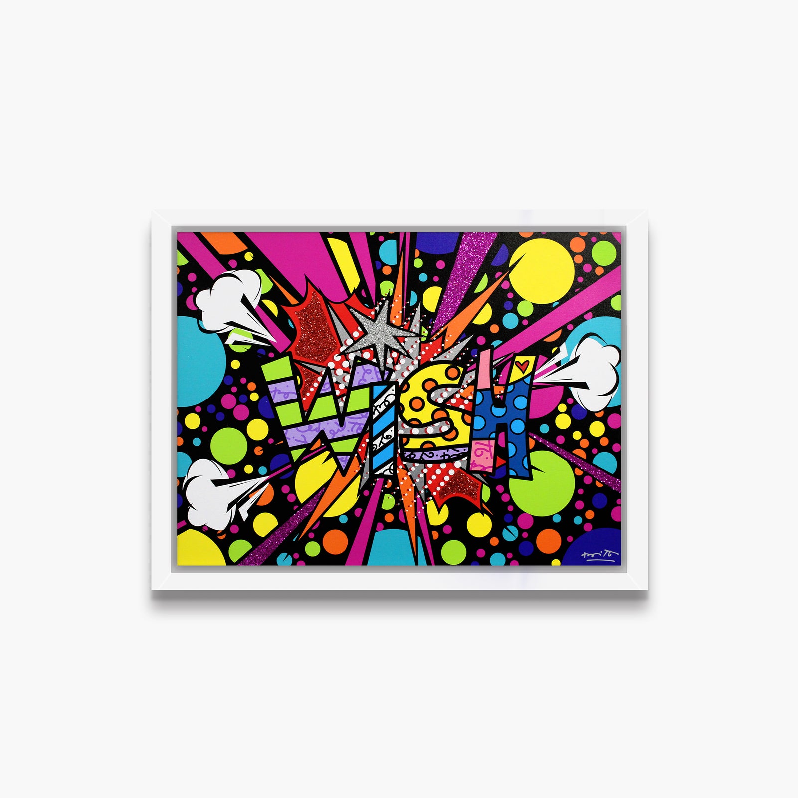 modern pop art big bang dream limited edition  vibrant home decor