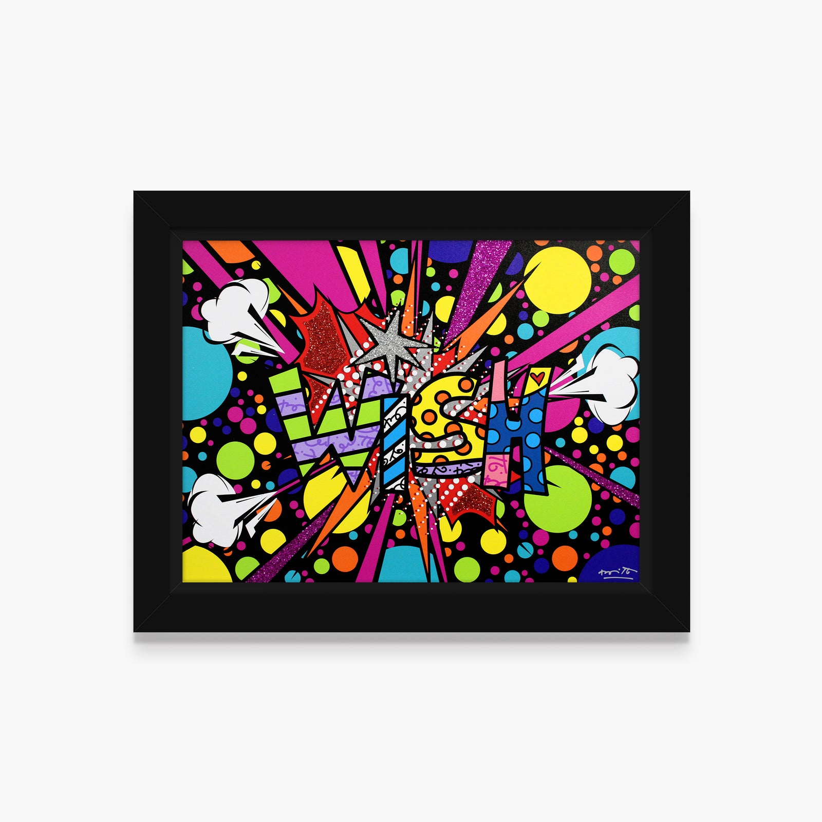 Romero Britto big bang dream limited edition  colorful pop art design