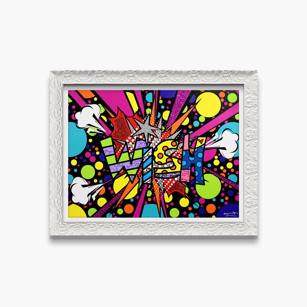 modern pop art big bang dream limited edition  vibrant home decor