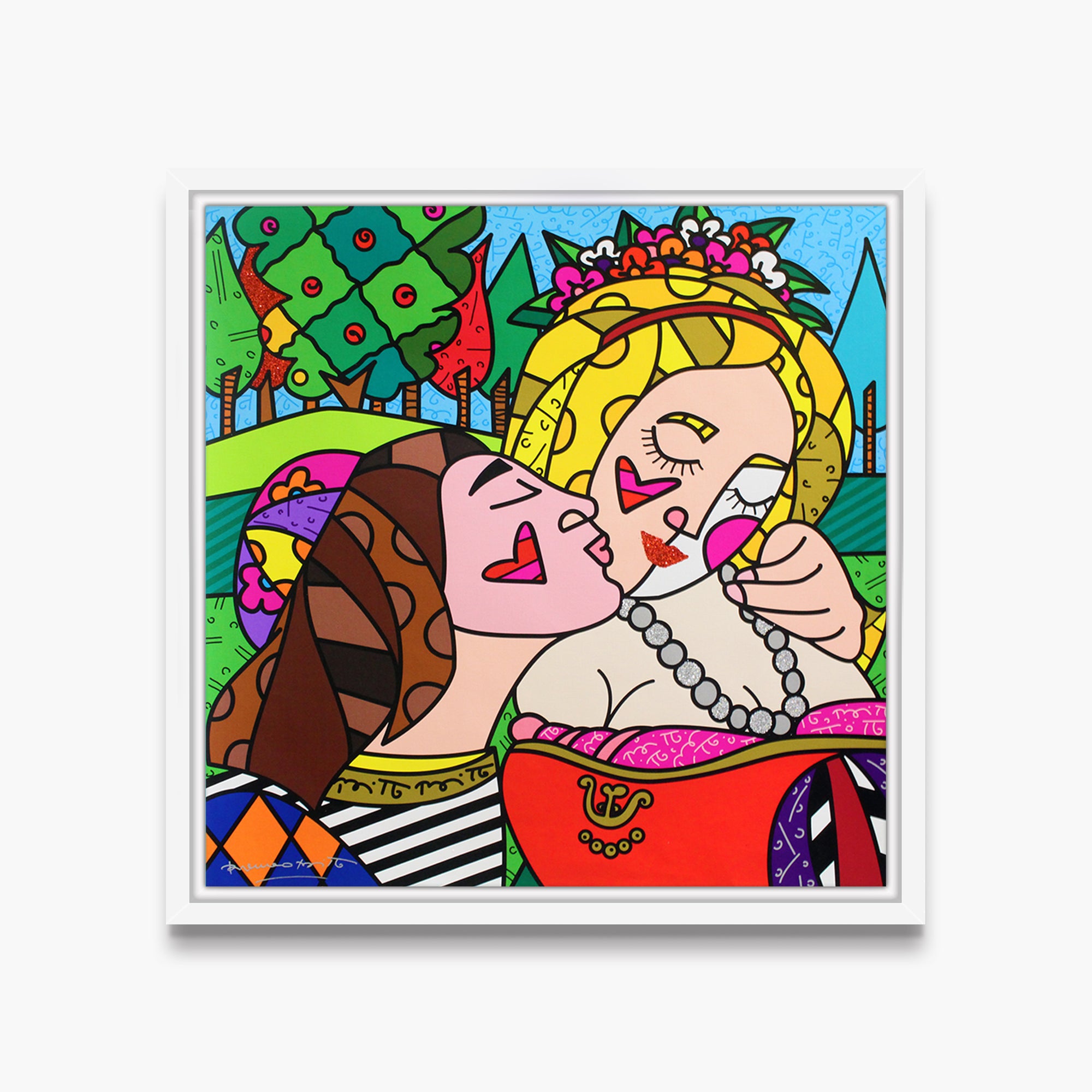 The Kiss - Limited Edition Print - Shop Britto