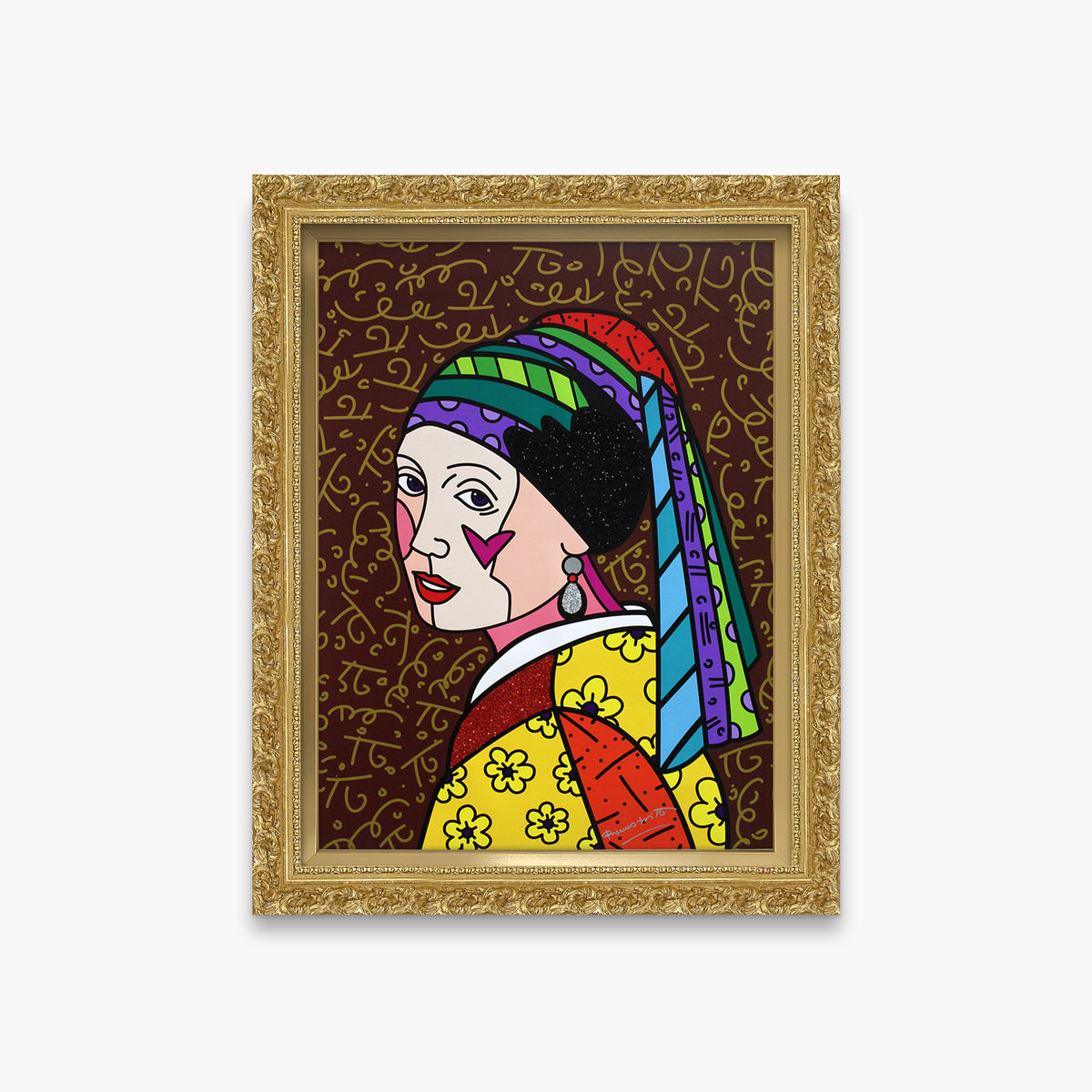 modern pop art dutch icon limited edition print  vibrant home decor