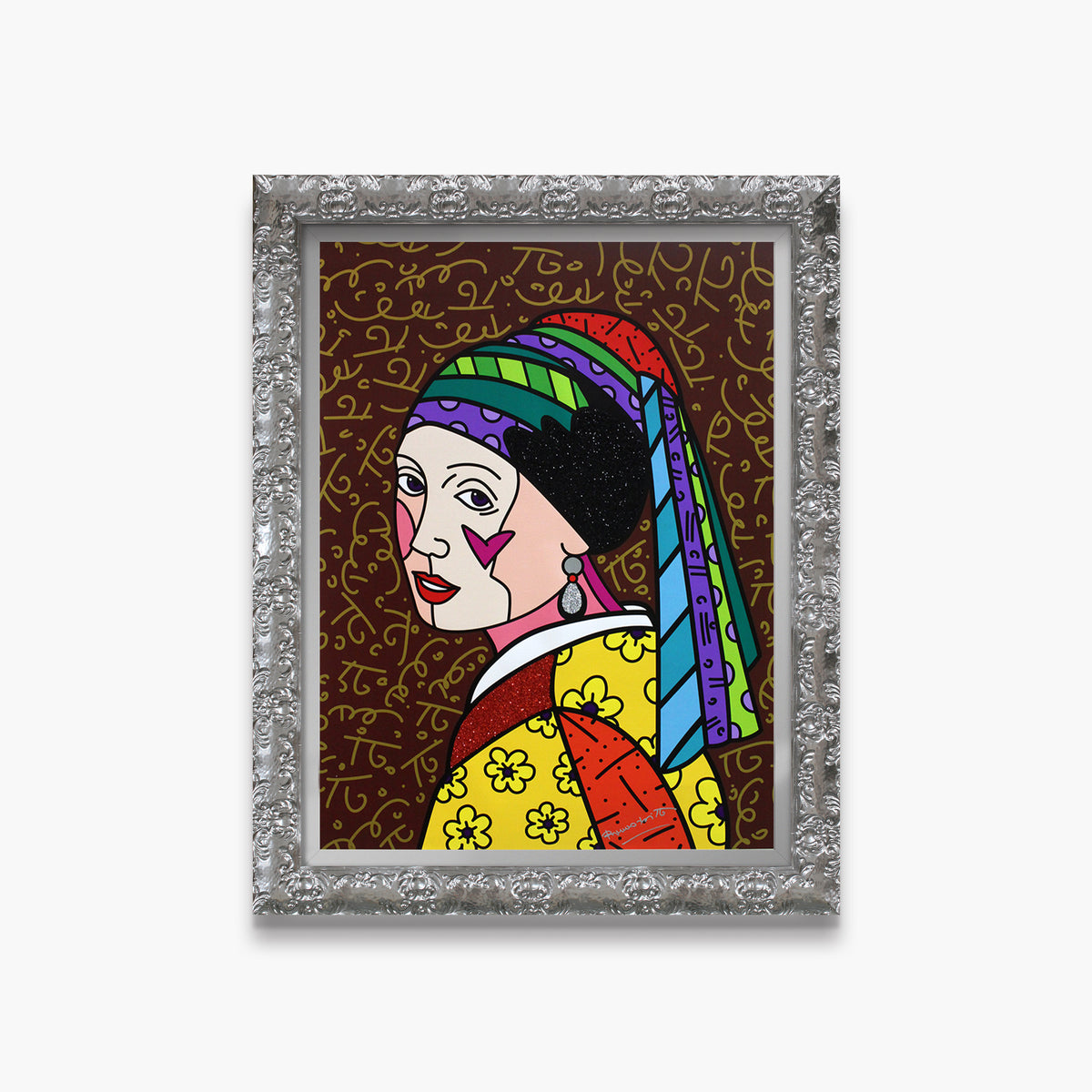 dutch icon limited edition print  artistic colorful design collectible
