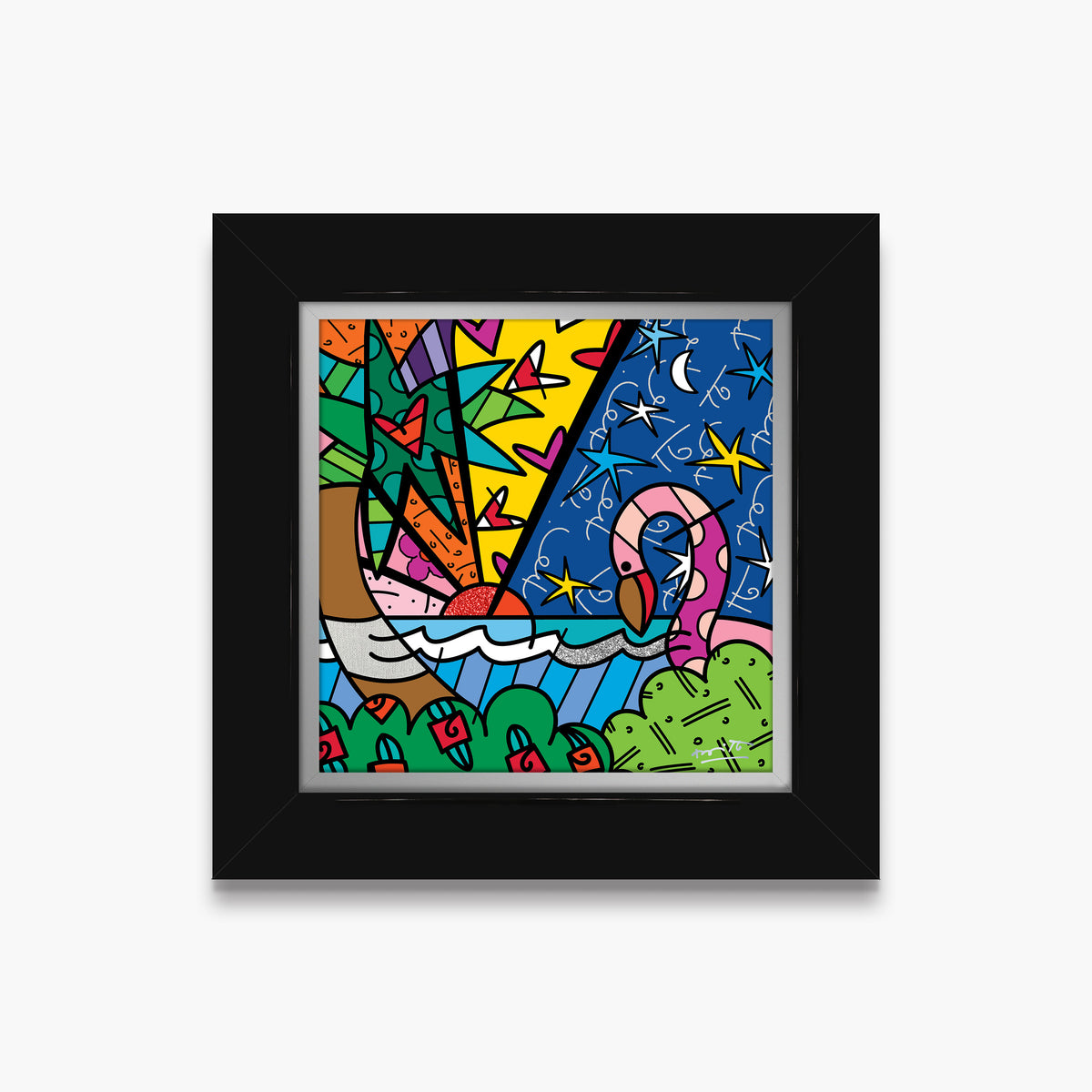 paradise limited edition print  artistic colorful design collectible