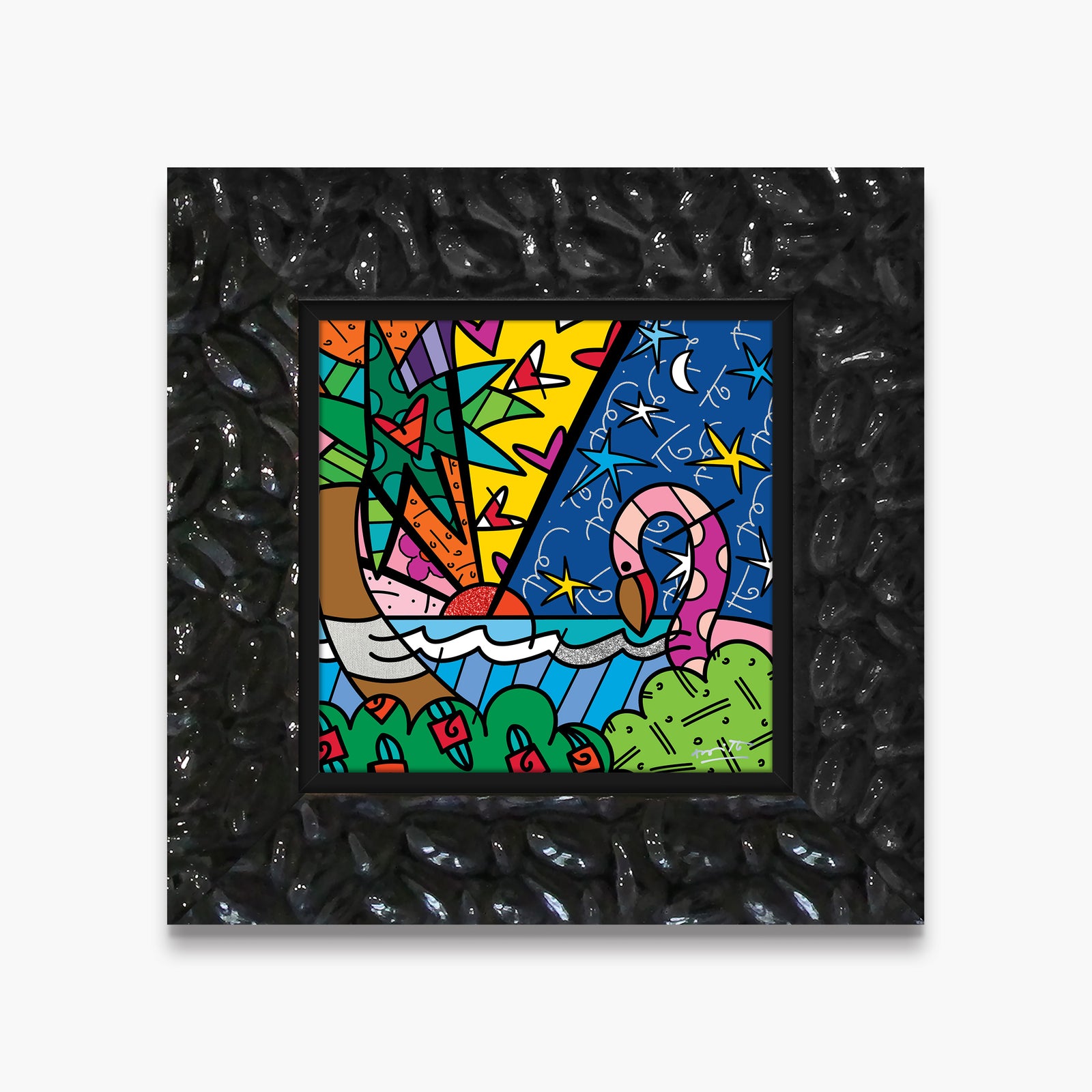 paradise limited edition print  artistic colorful design collectible