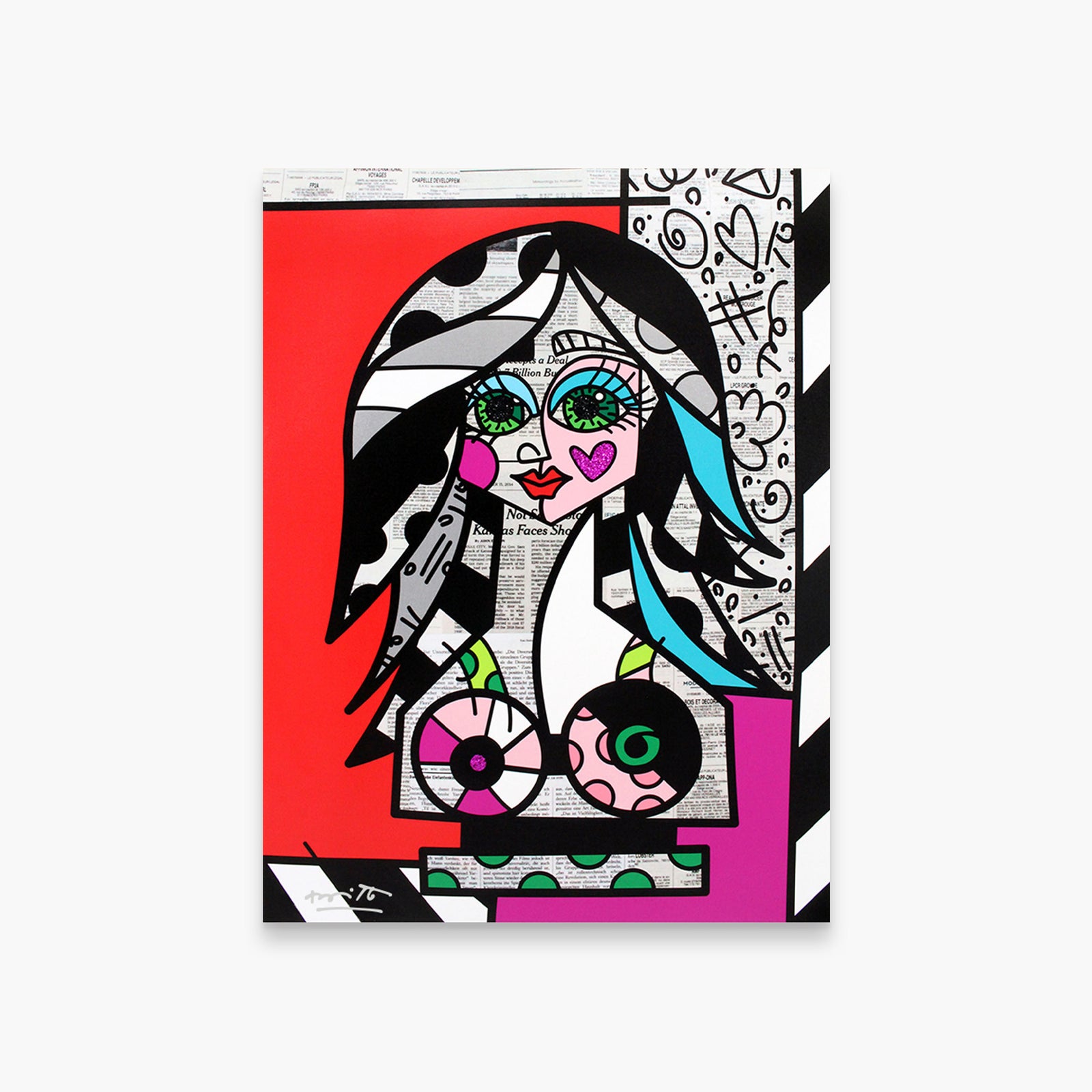 Red & Pink - Limited Edition Print