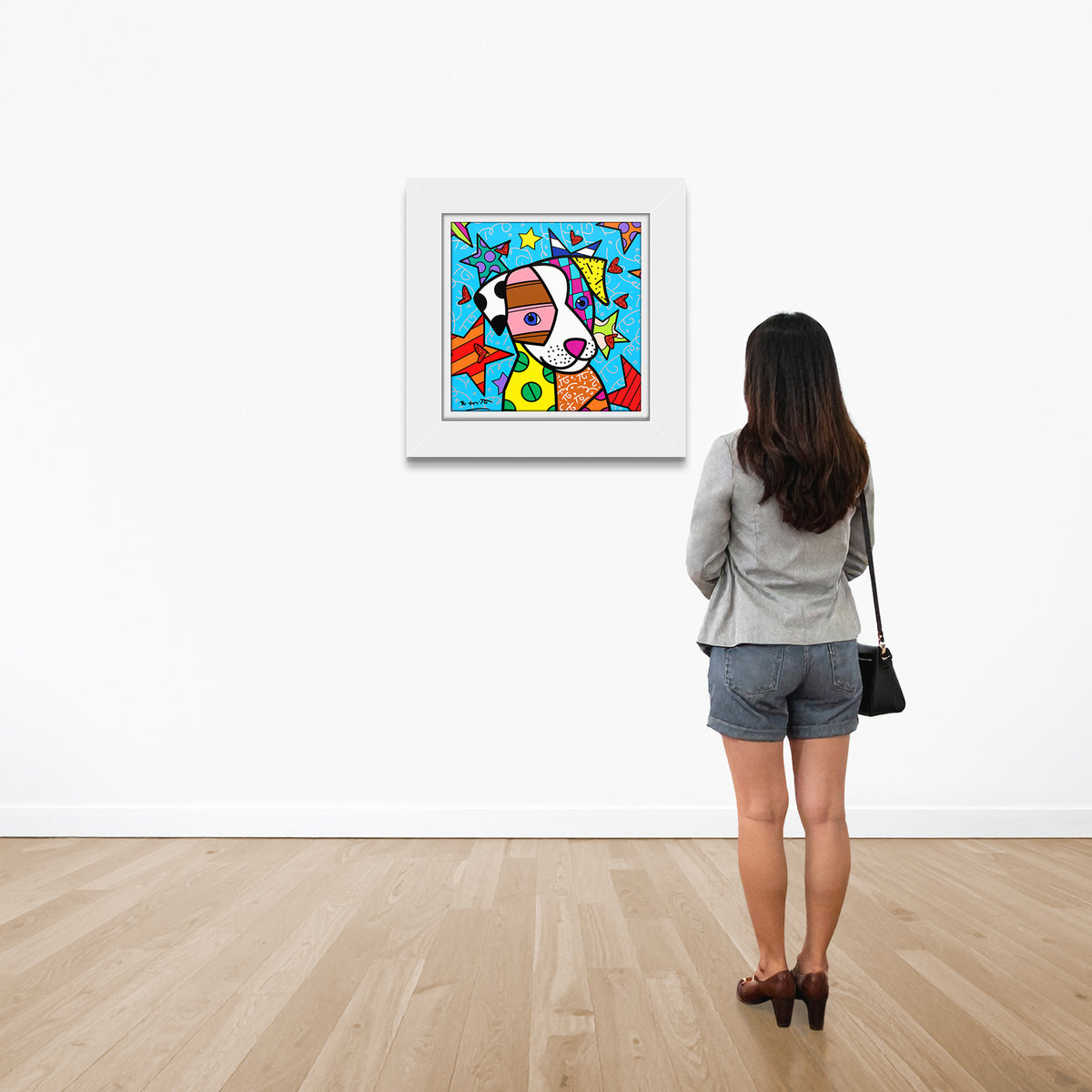 modern pop art coco limited edition print  vibrant home decor