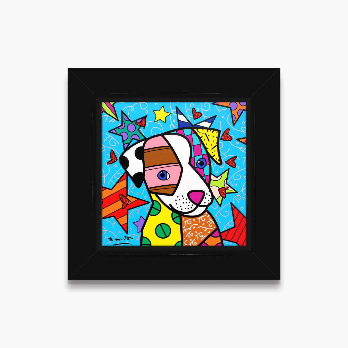 modern pop art coco limited edition print  vibrant home decor