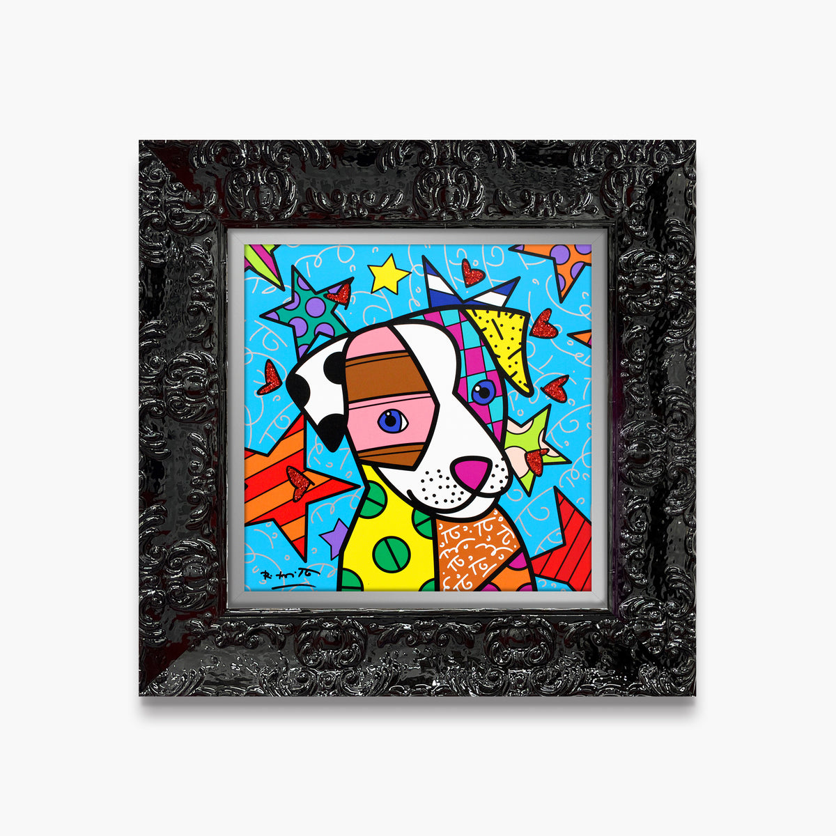 modern pop art coco limited edition print  vibrant home decor