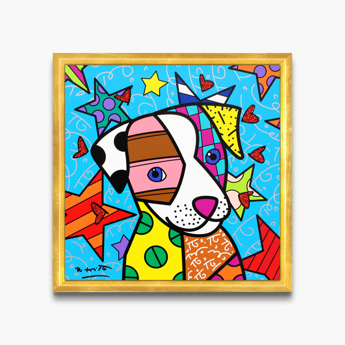 modern pop art coco limited edition print  vibrant home decor