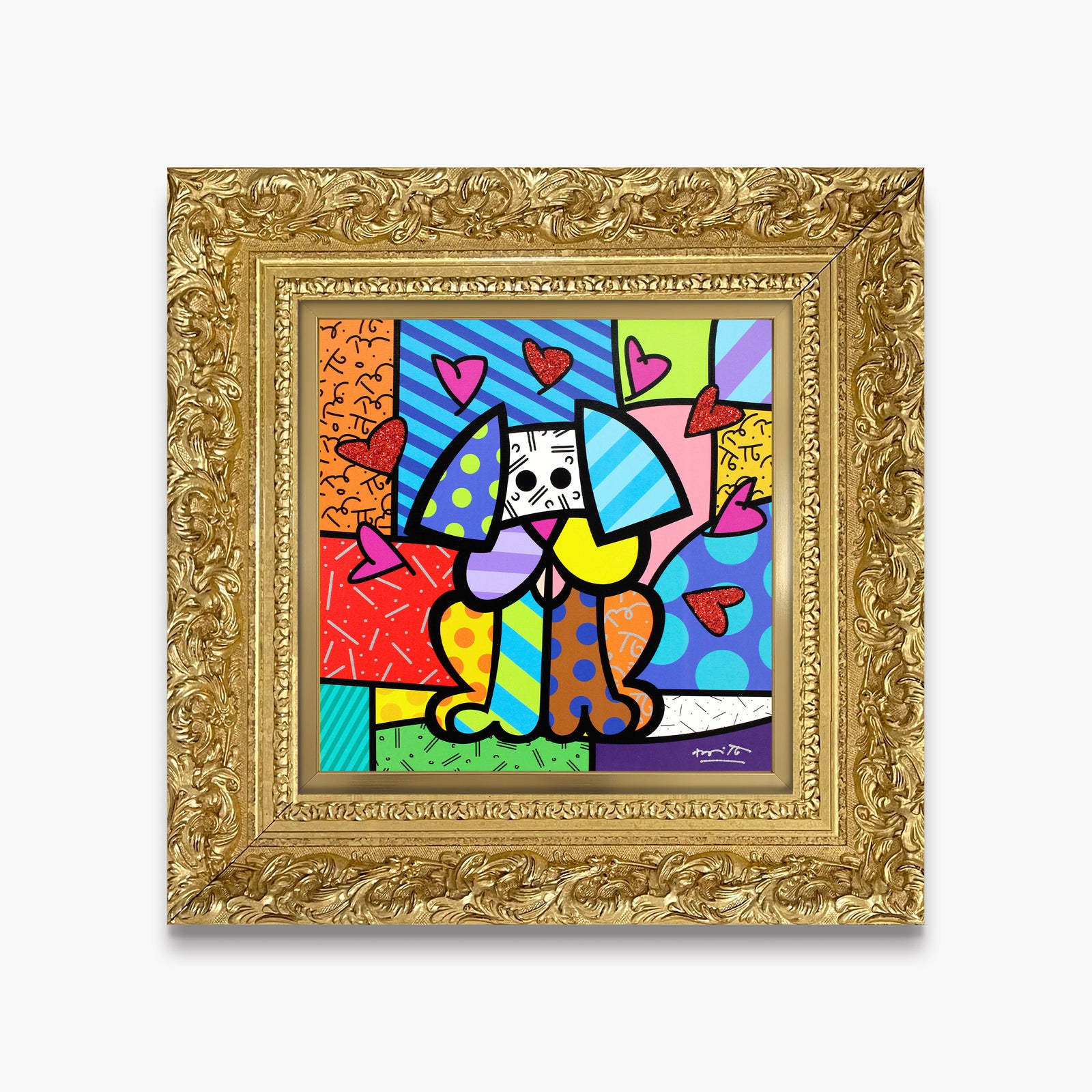 modern pop art true love limited edition print  vibrant home decor