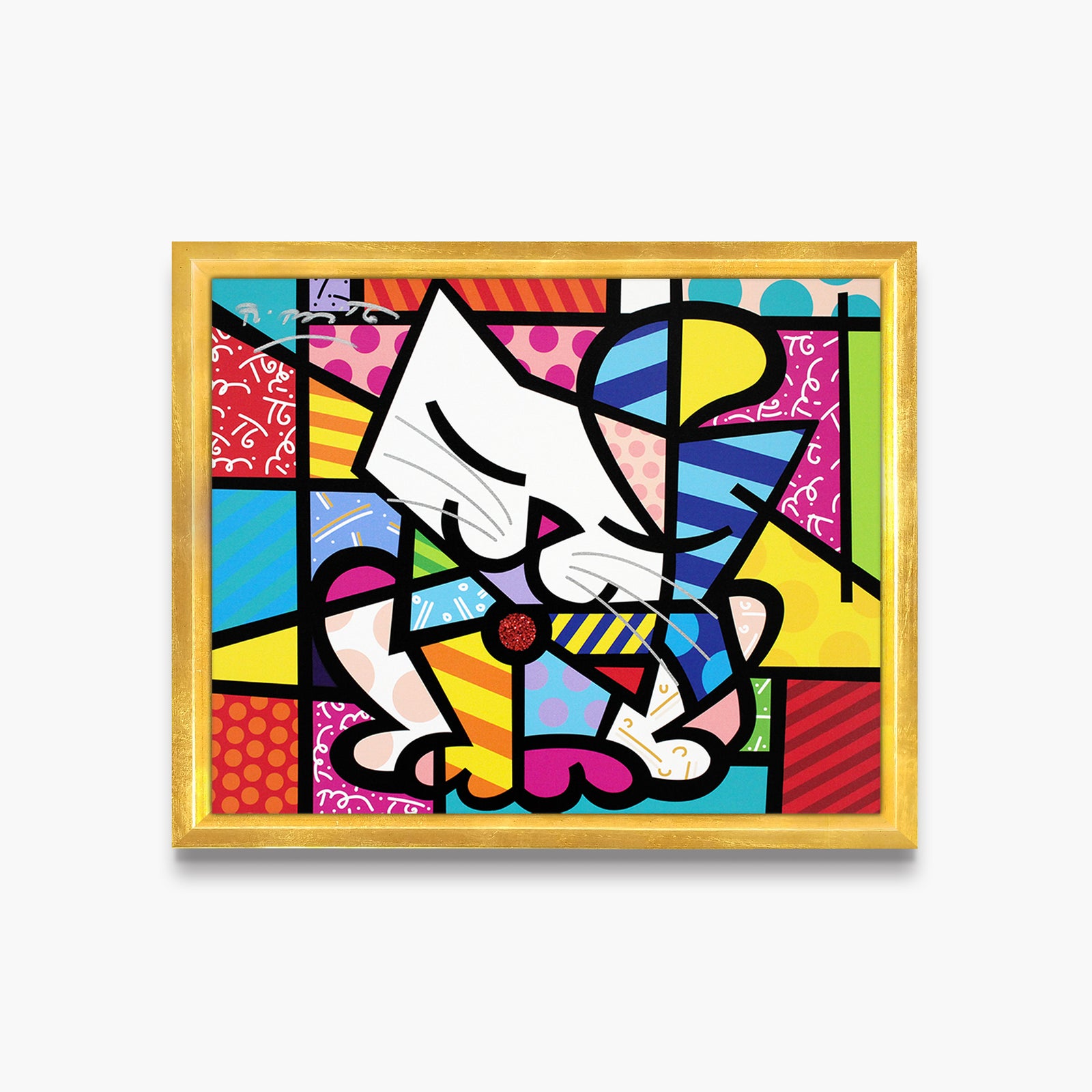 sam limited edition print  artistic colorful design collectible
