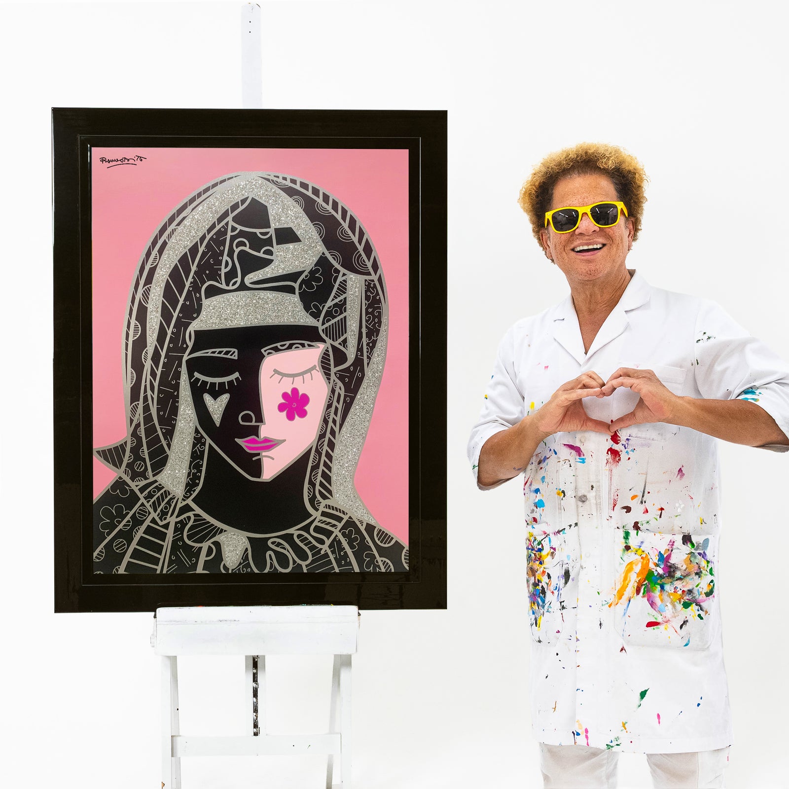 Mother In Pink Silver - Limited Edition Print