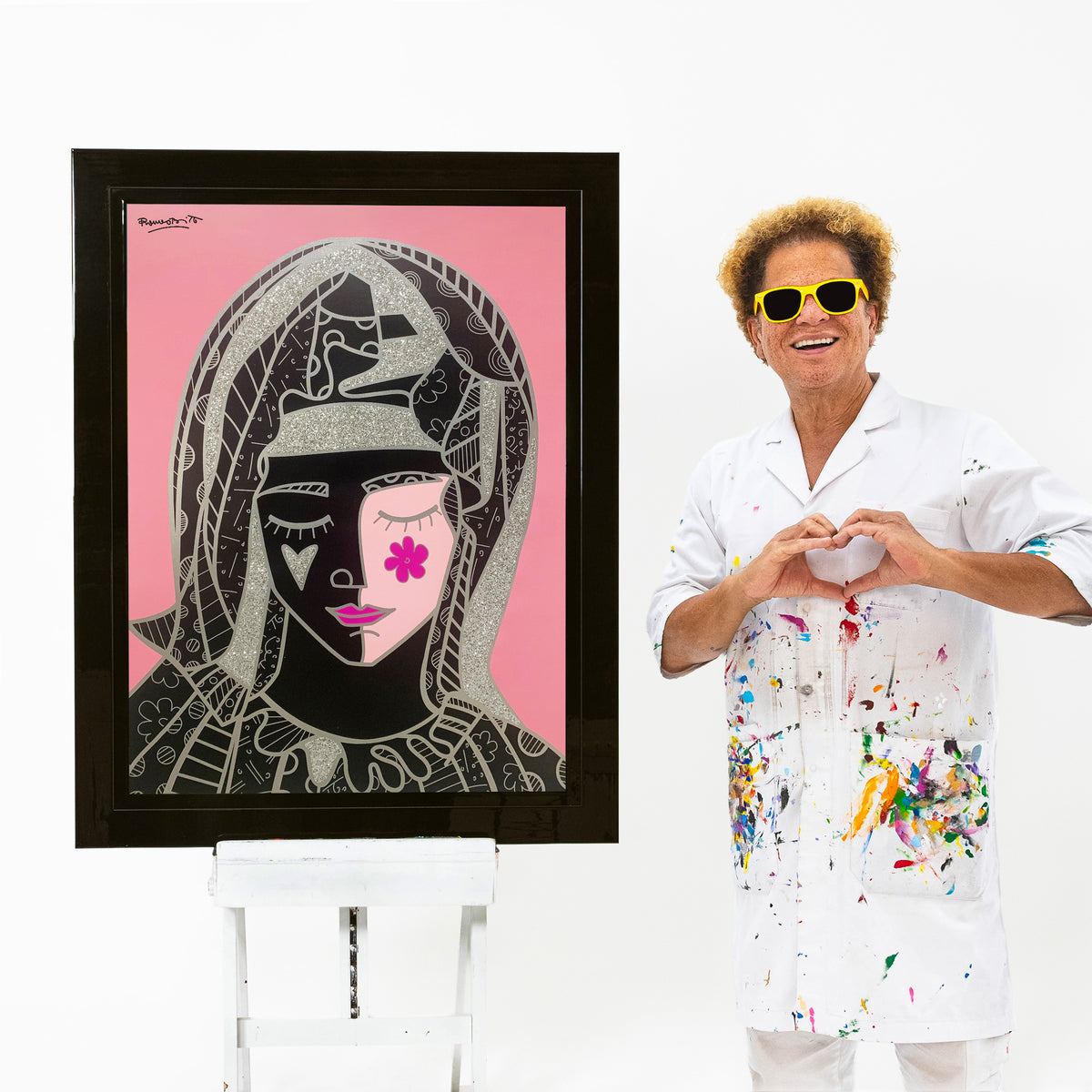 Mother In Pink Silver - Limited Edition Print