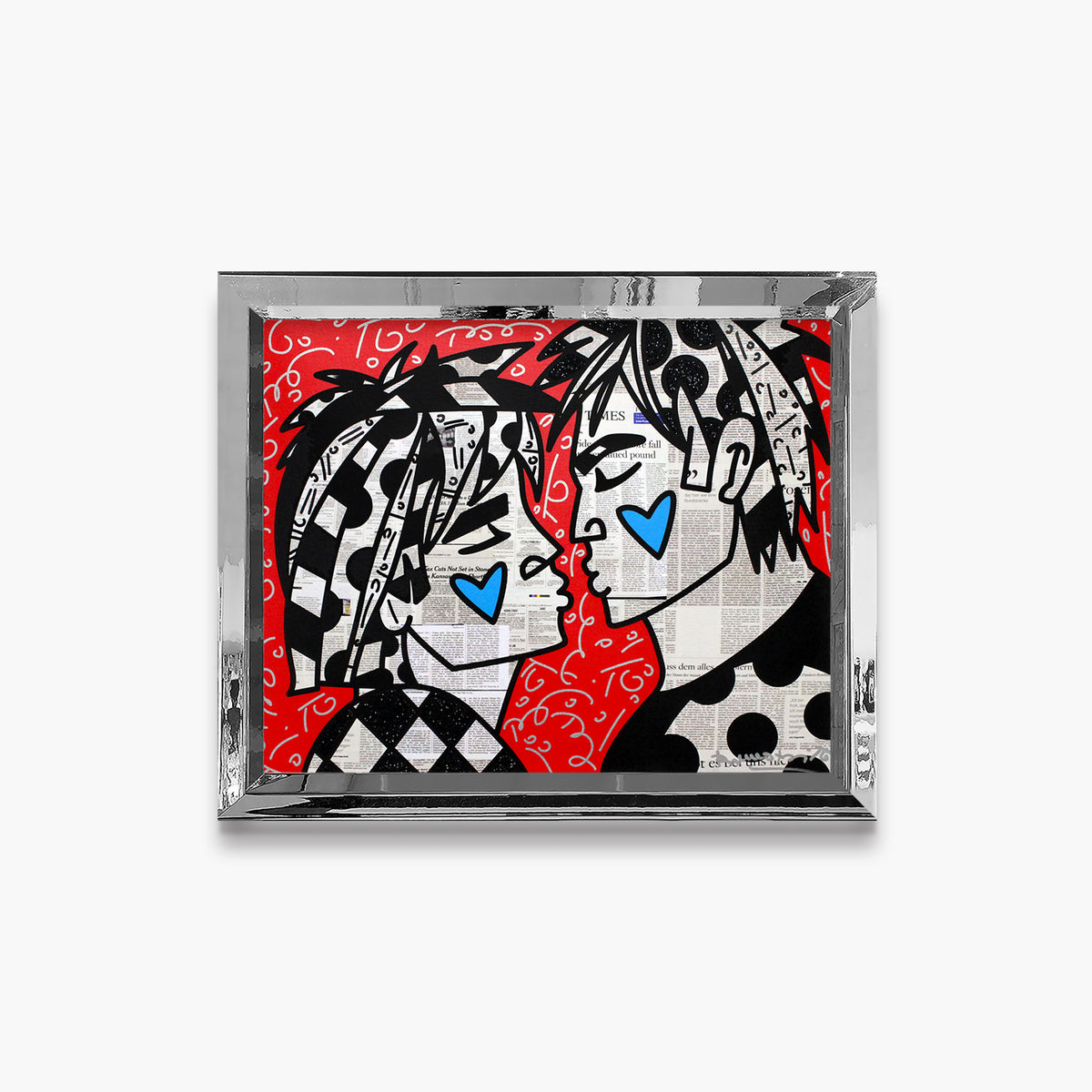 soulmates limited edition print  artistic colorful design collectible