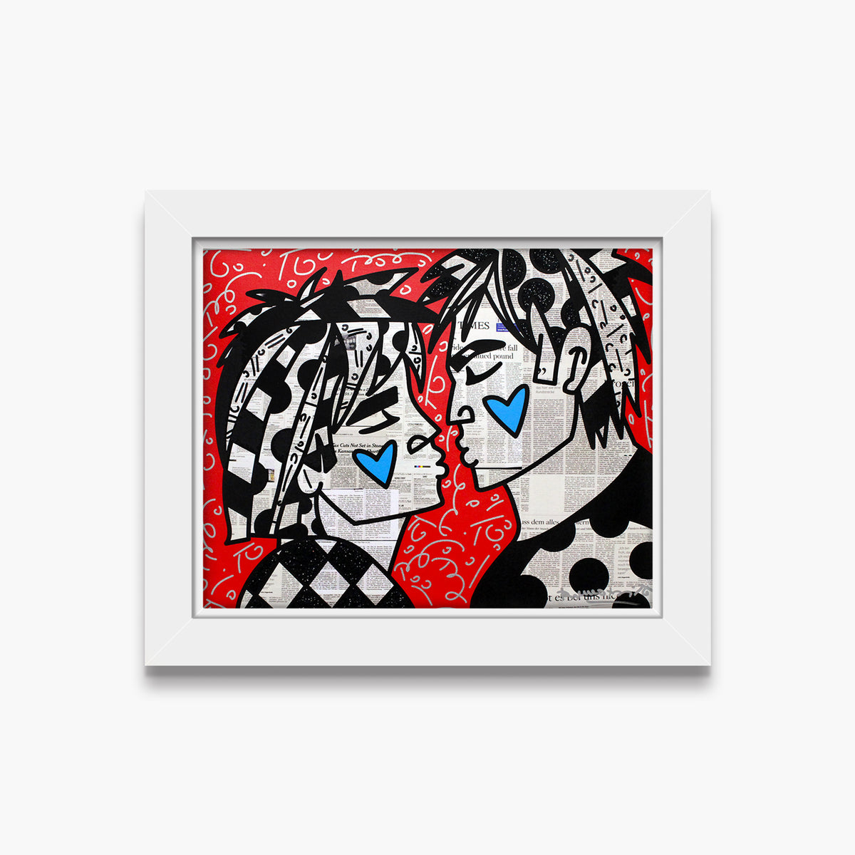 soulmates limited edition print  artistic colorful design collectible
