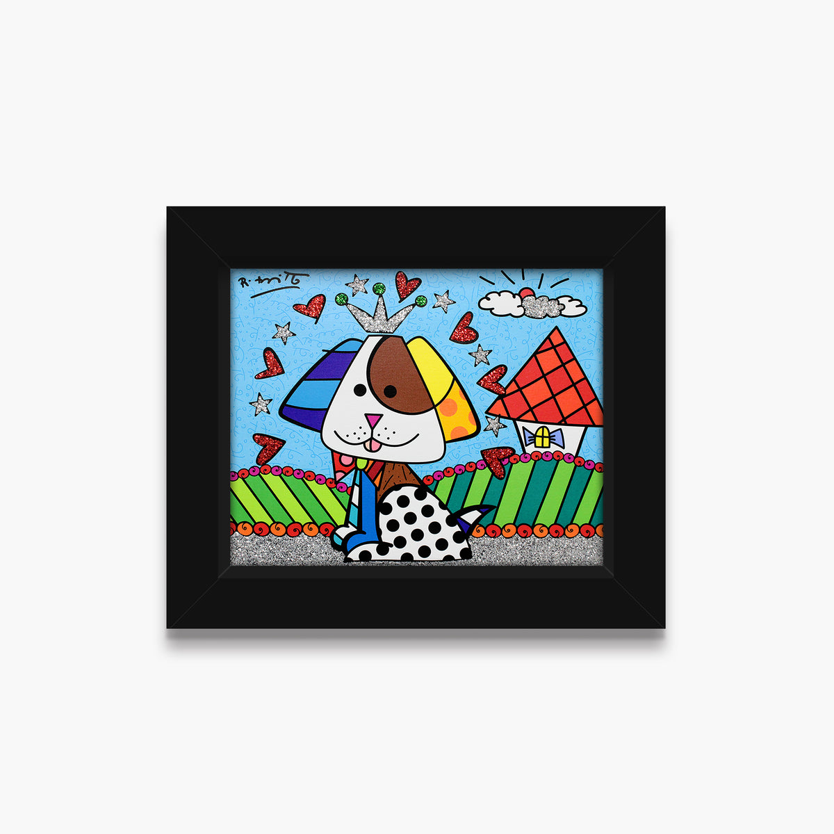 Romero Britto to jenna nicks home limited  colorful pop art design