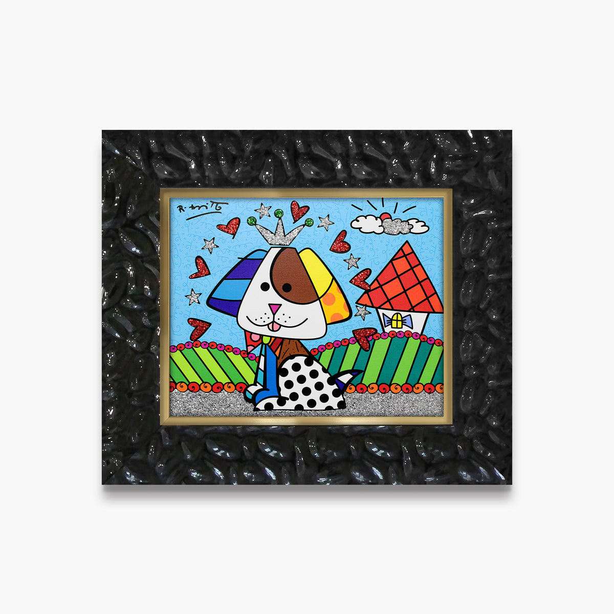 Romero Britto to jenna nicks home limited  colorful pop art design