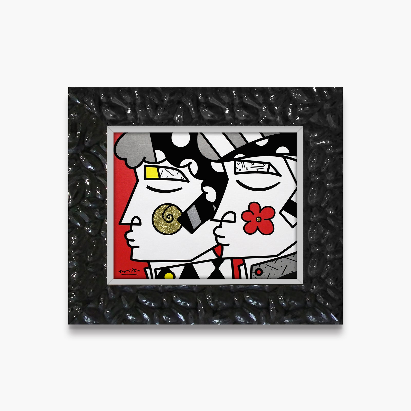 modern pop art i love you limited edition  vibrant home decor