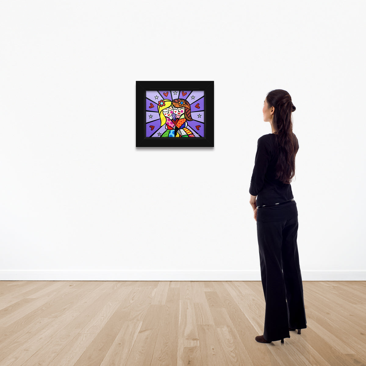 happiness limited edition print  colorful decorative collectible gift idea