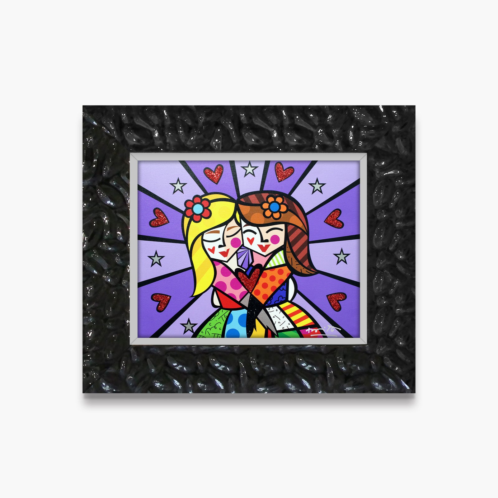 happiness limited edition print  artistic colorful design collectible