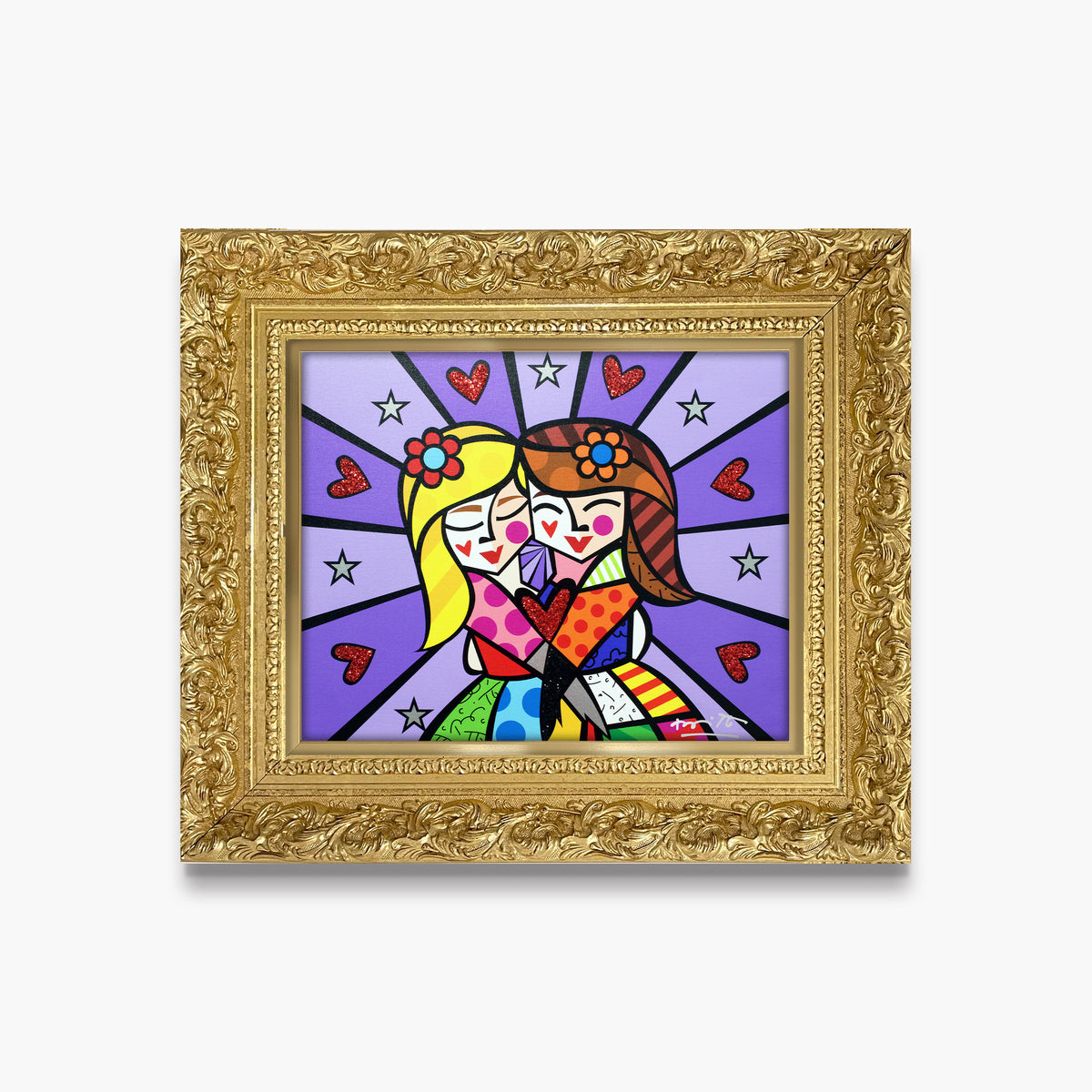 happiness limited edition print  colorful decorative collectible gift idea