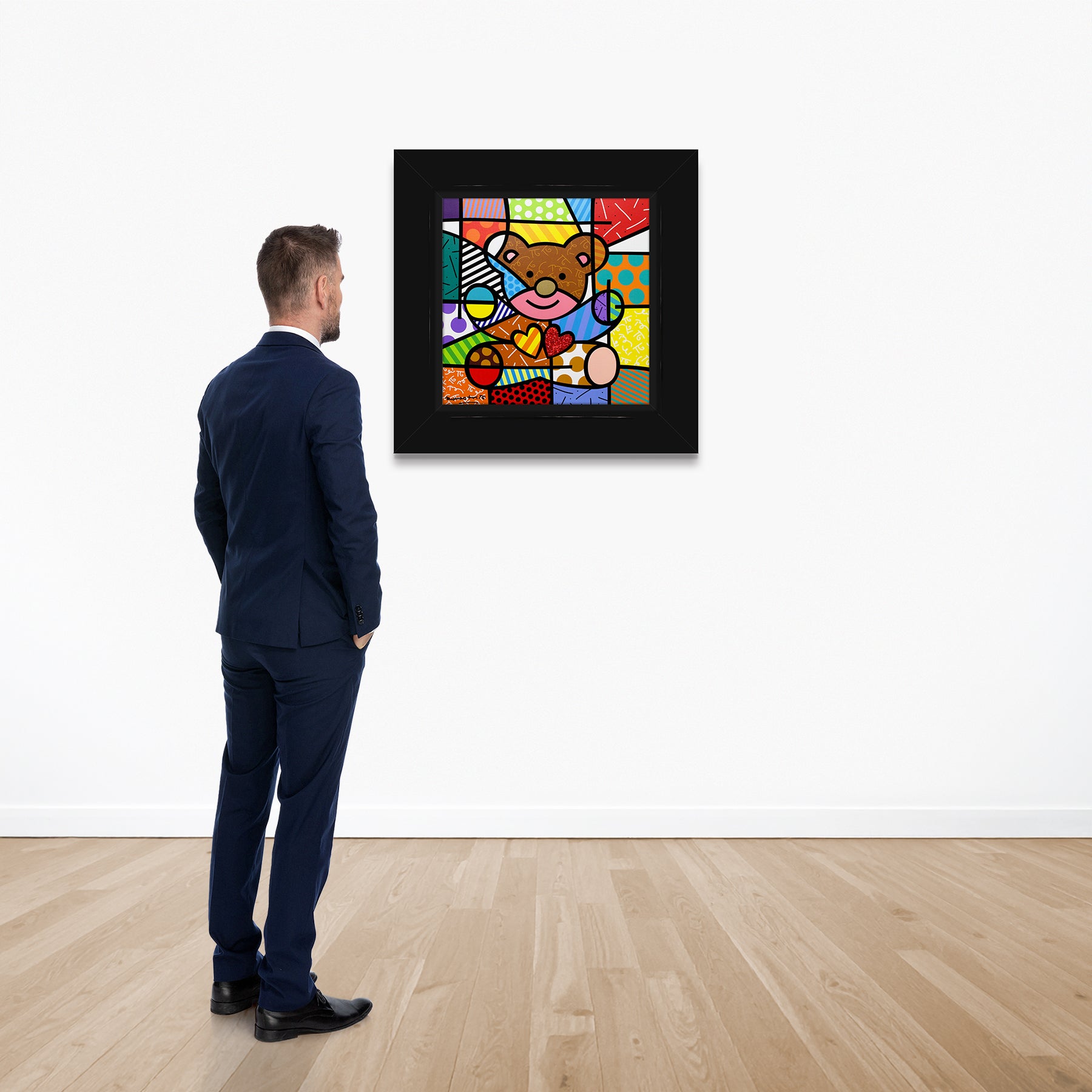 Happy (Bear) - Limited Edition Print - Shop Britto