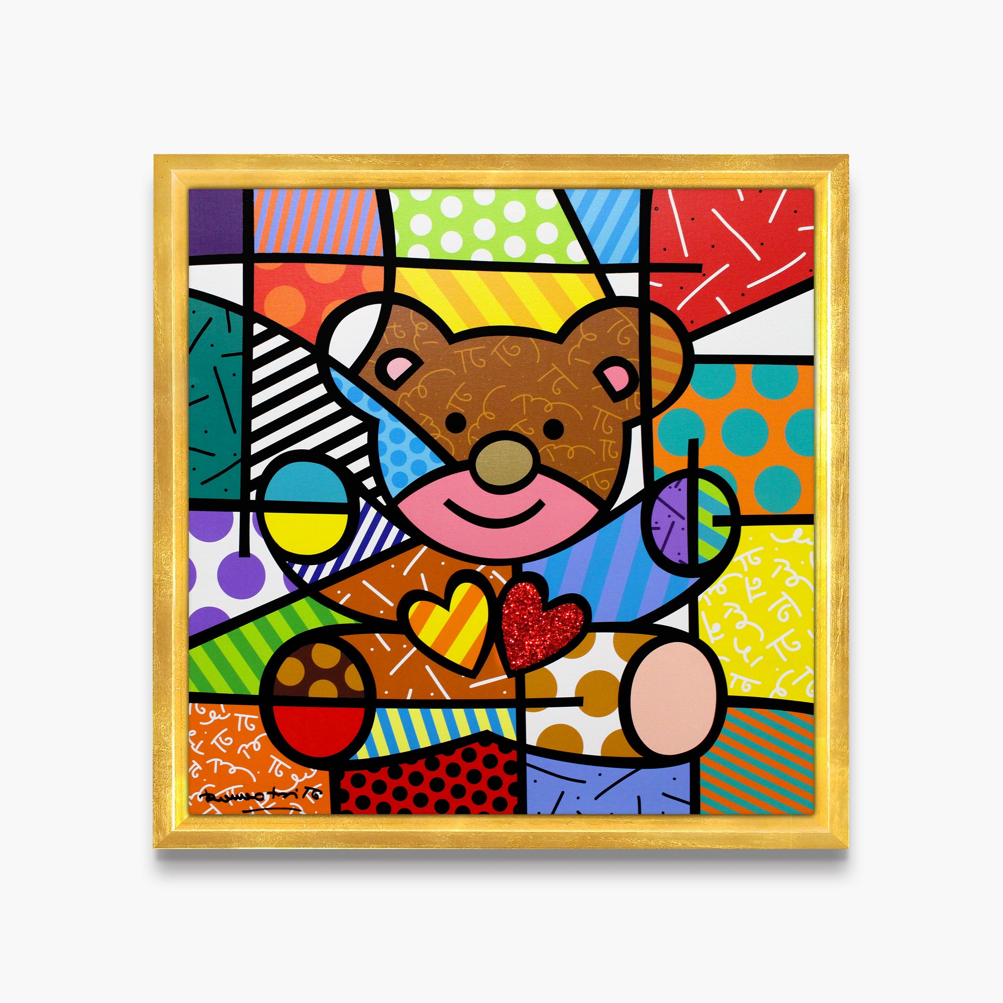 Happy (Bear) - Limited Edition Print - Shop Britto