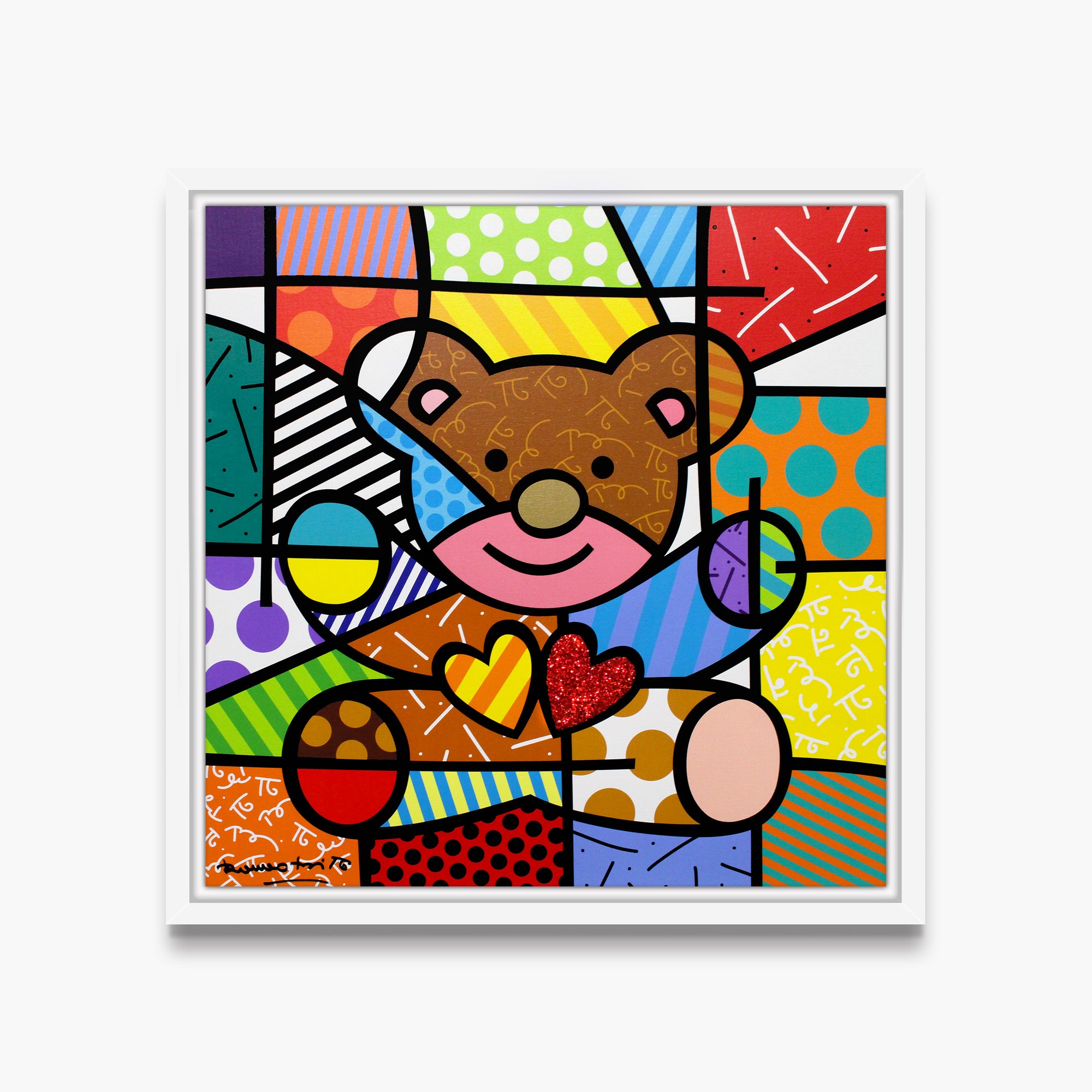 Happy (Bear) - Limited Edition Print - Shop Britto